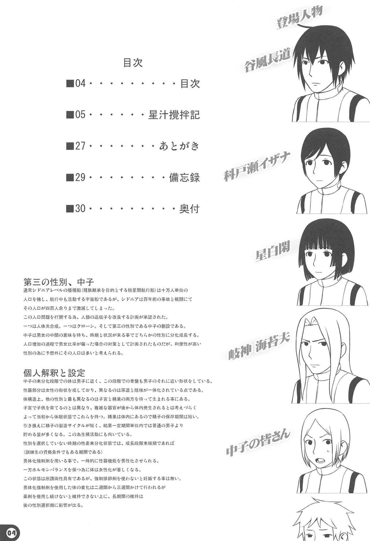 (C86) [Gusha Sumitsuin (Akki Gedoumaru)] Hoshijiru Kakuhanki (Knights of Sidonia)