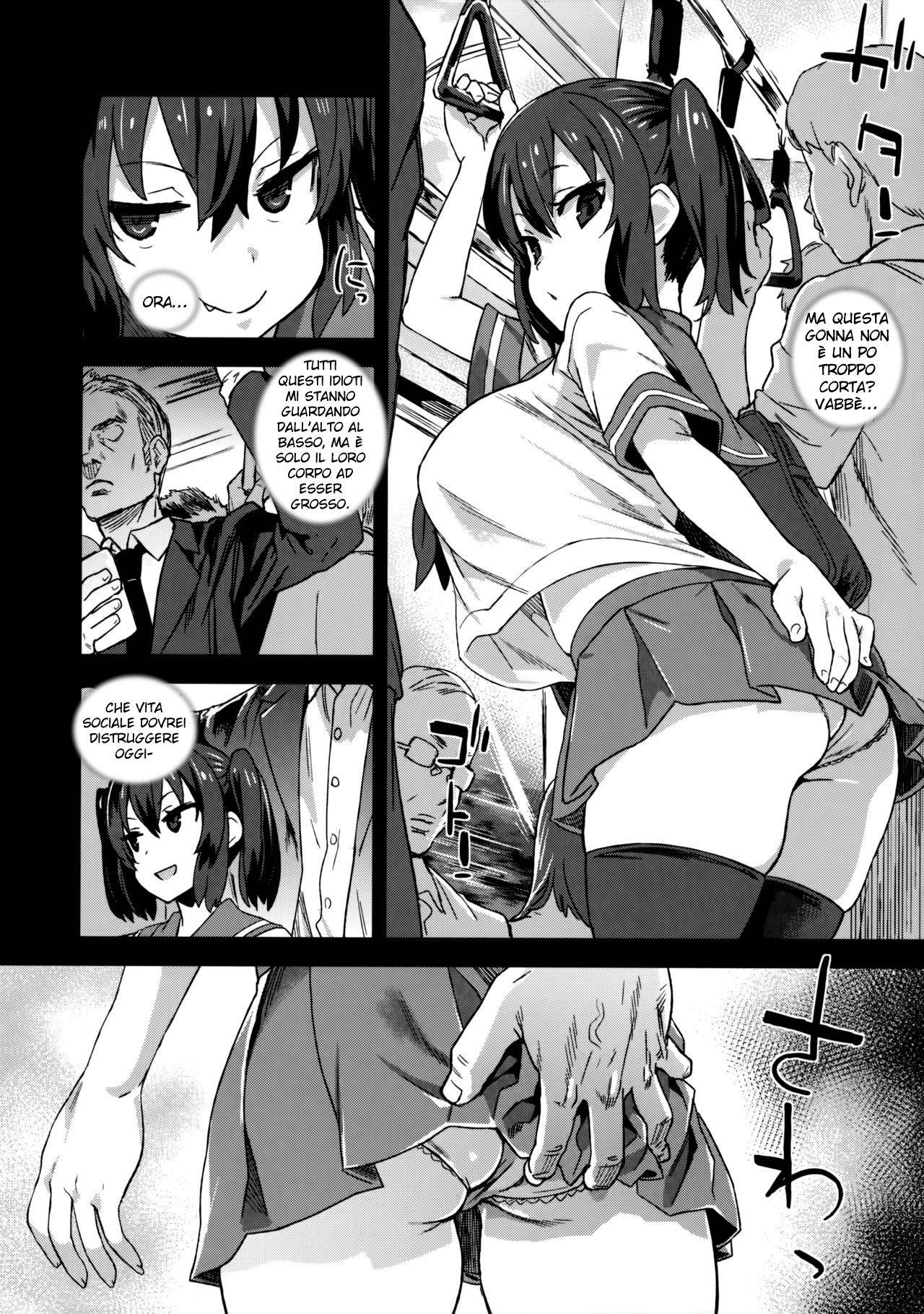 (C92) [Fatalpulse (Asanagi)] VictimGirls R Chikan Bokumetsu Campaign | VictimGirls R Campagna Eradica-Molestatori [Italian] [Doujin Stronzi]