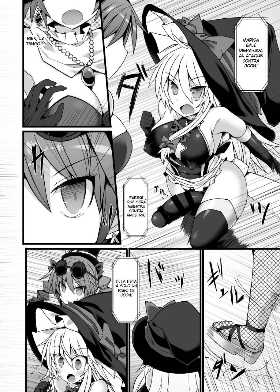 [Stapspats (Hisui)] Gensoukyou Futanari Chinpo Wrestling Ecstasy 2 - Marisa & Koishi VS Joon & Shion (Touhou Project) [Spanish] [Digital]