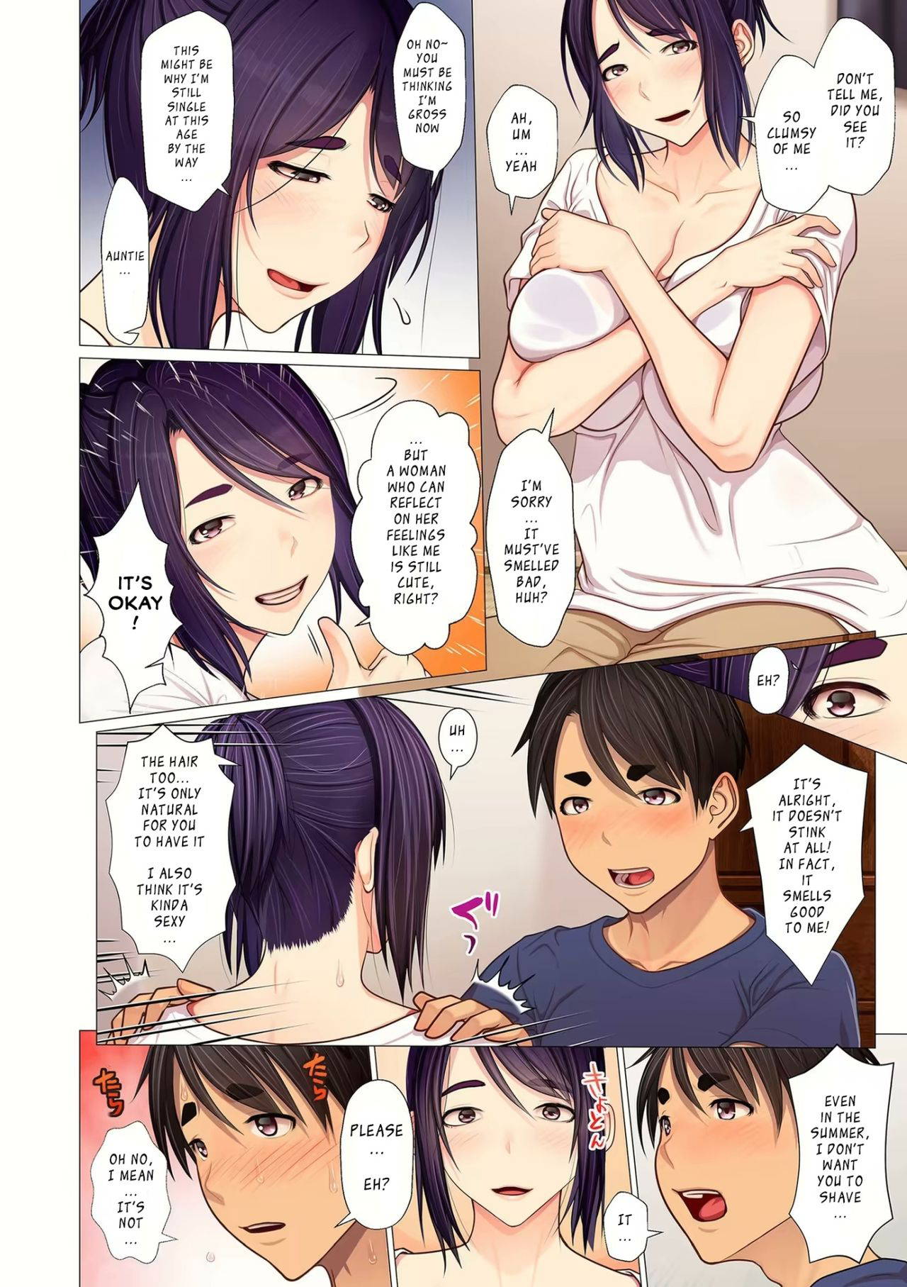 [Emori Uki] Oba-chan no Waki to Ase to etc... | Auntie's Armpits, Sweat, etc... (COMIC KURiBERON DUMA 2020-03 Vol. 19) [English] [tengokuoh] [Digital]