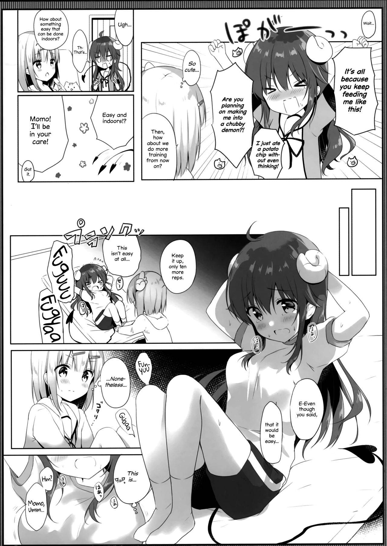 (C97) [Ame Usagi (Amedamacon)] Kore wa Shamiko ga Warui yo ne (Machikado Mazoku) [English] [Yuri Trap Scans + Marv]