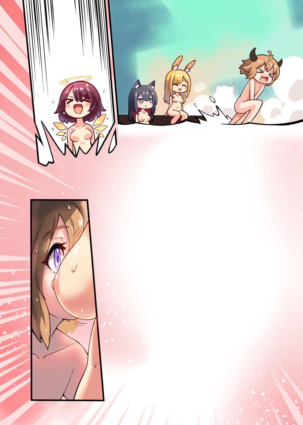 Doki Doki Penguin Bathroom Extras