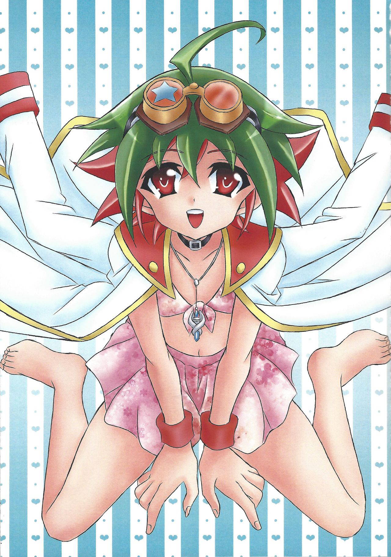 (C87) [Ikiatari Battari (Nonmakemi)] Mizugi kita fazakon Yūya wa, sarani moekyaradatta kudan. (Yu-Gi-Oh! ARC-V)