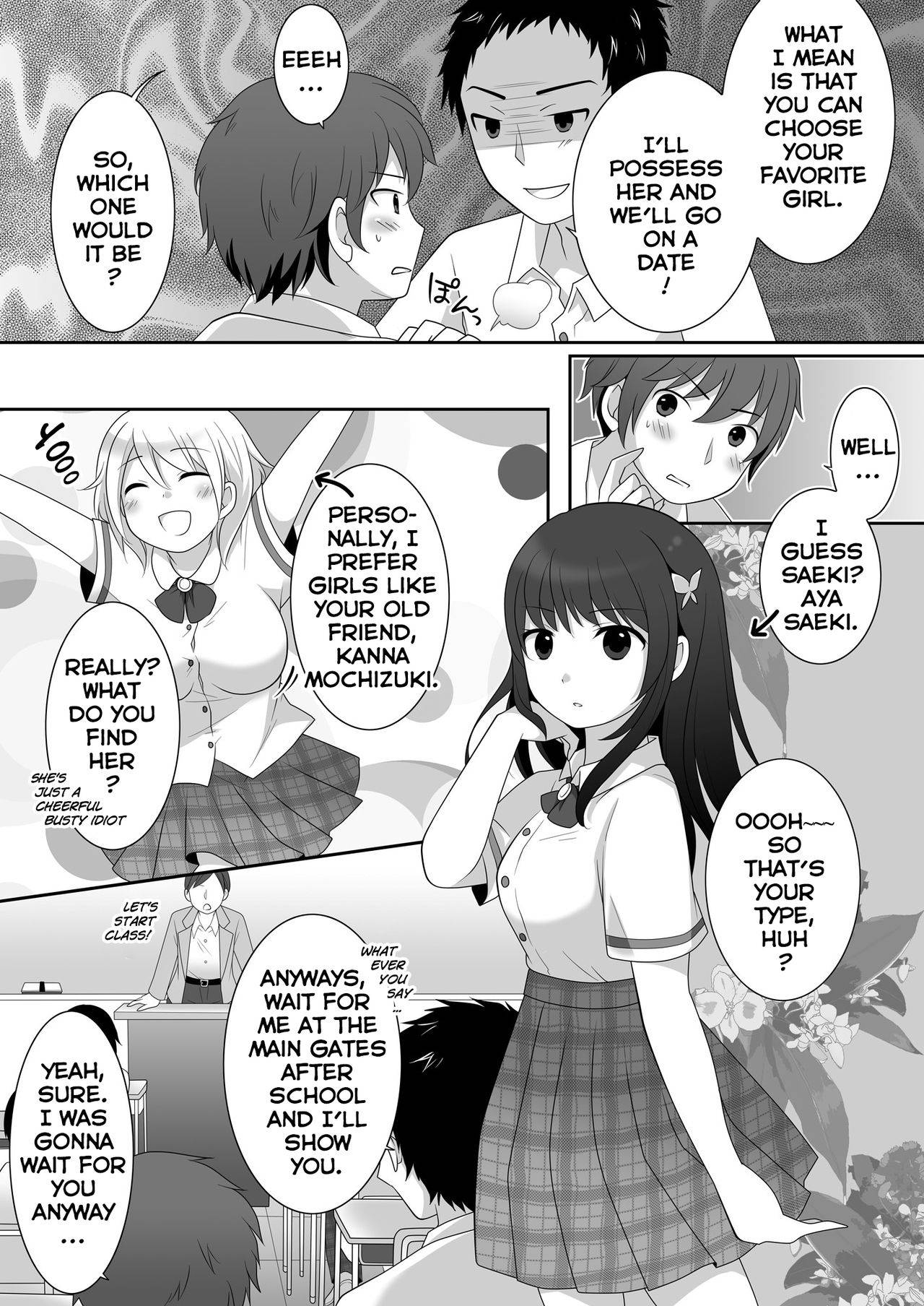 [TSF Mousou Chikusekijo (Minaduki Nanana, Kuratsuka Riko)] Joshi ni Hyoui shita Ore to Date shiyo! [English] [Vipy26] [Digital]