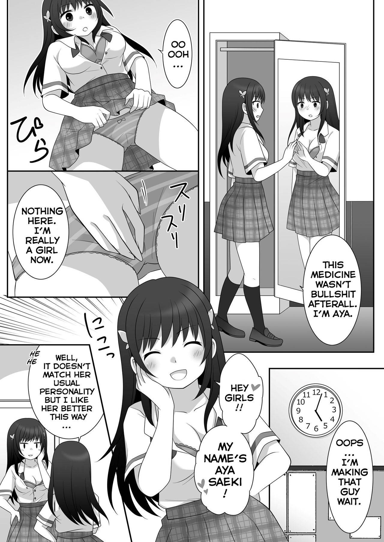 [TSF Mousou Chikusekijo (Minaduki Nanana, Kuratsuka Riko)] Joshi ni Hyoui shita Ore to Date shiyo! [English] [Vipy26] [Digital]