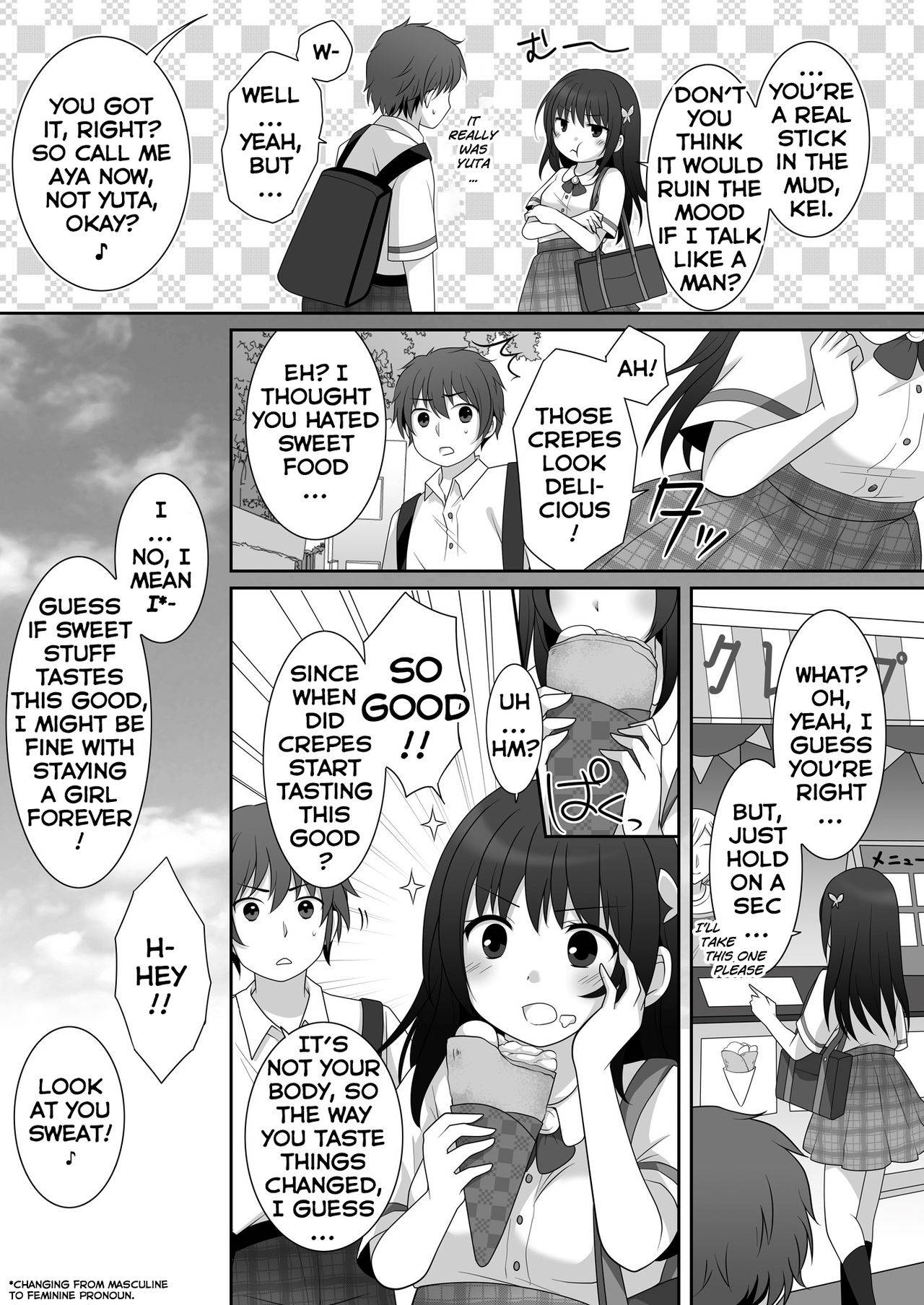 [TSF Mousou Chikusekijo (Minaduki Nanana, Kuratsuka Riko)] Joshi ni Hyoui shita Ore to Date shiyo! [English] [Vipy26] [Digital]