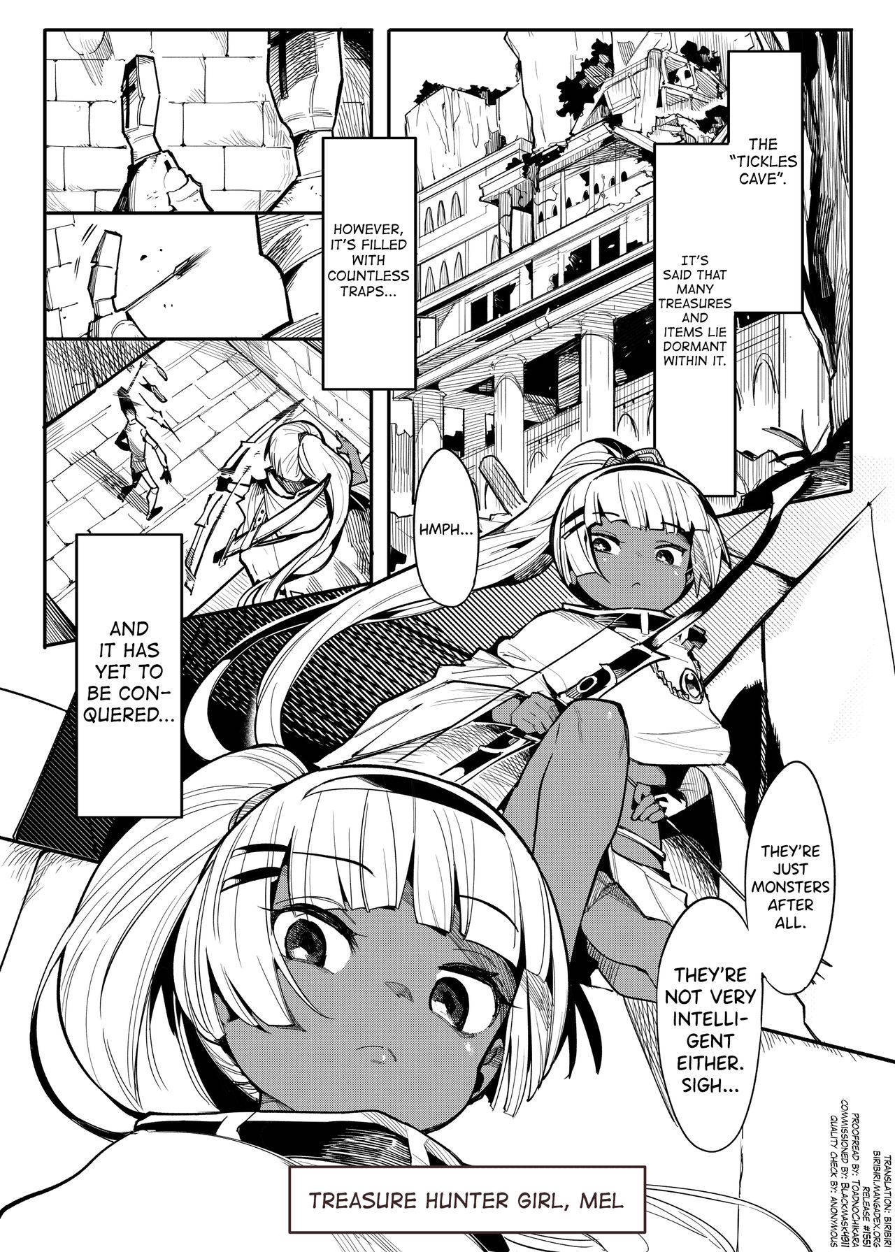 [Muriyari Egao (Henrybird9)] Bishoujo Touzoku Kusuguri Trap Dungeon! 2 | Pretty Thief Tickling Trap Dungeon 2 [English] [biribiri]