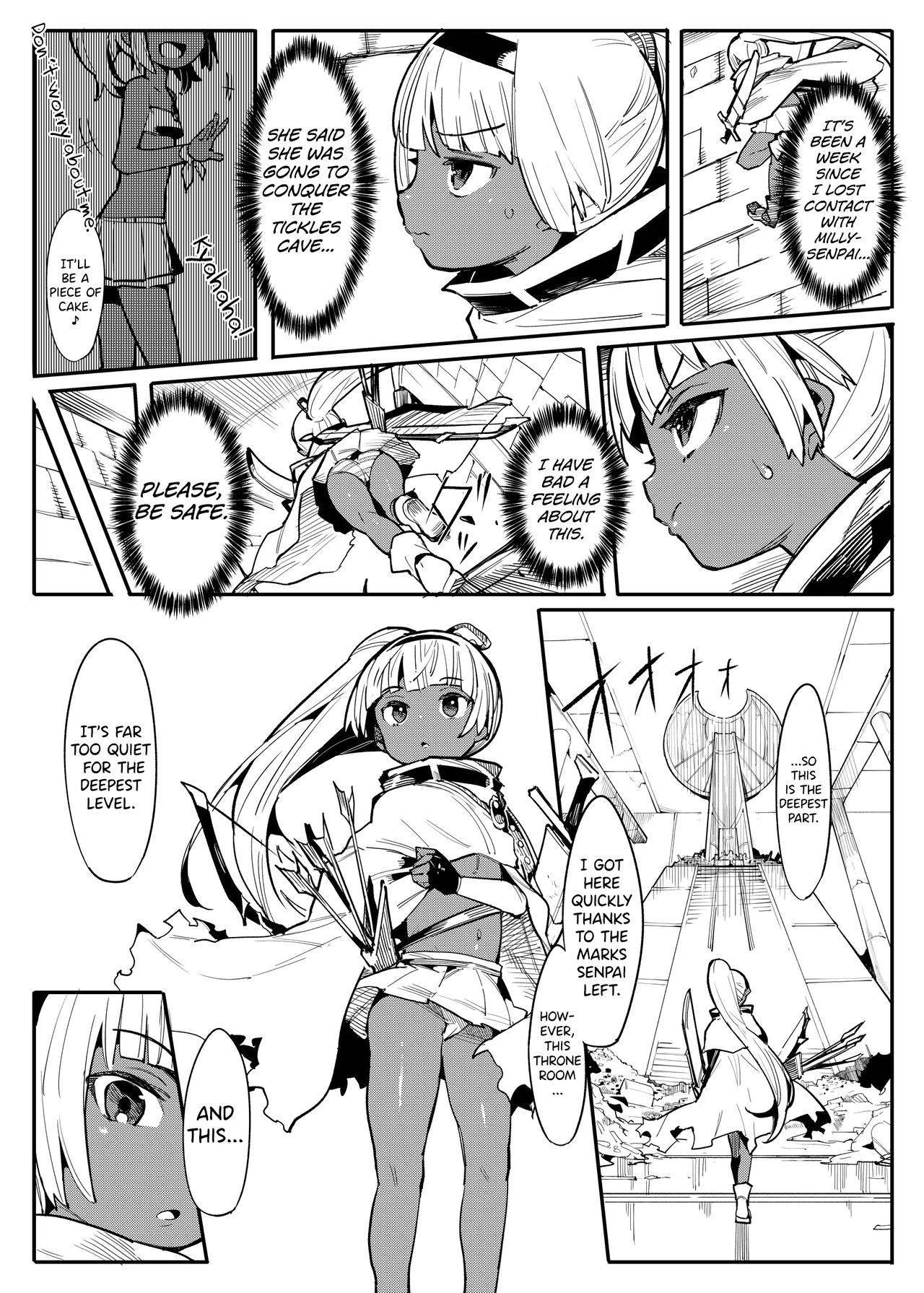 [Muriyari Egao (Henrybird9)] Bishoujo Touzoku Kusuguri Trap Dungeon! 2 | Pretty Thief Tickling Trap Dungeon 2 [English] [biribiri]