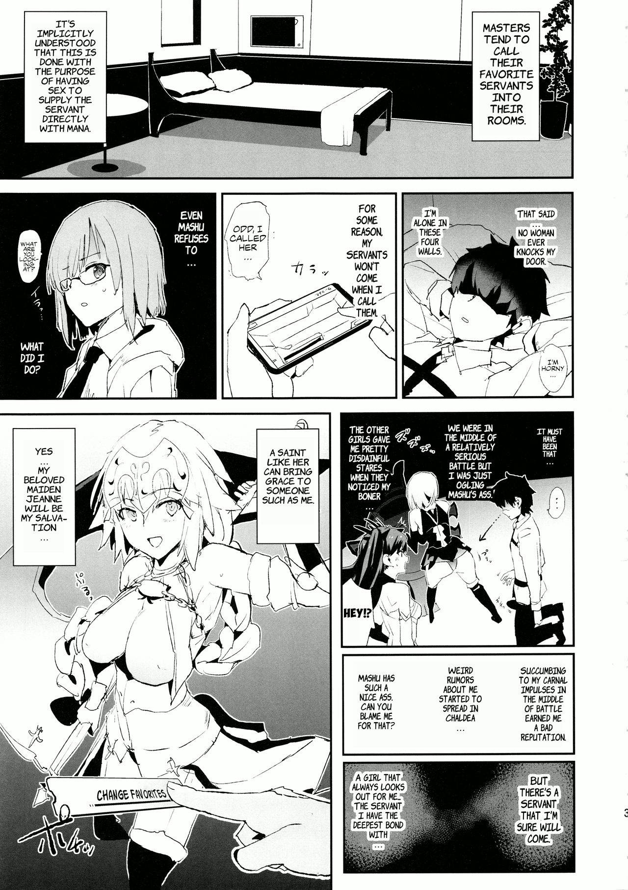 (COMIC1☆14) [Yami ni Ugomeku (Dokurosan)] Jeanne VS Saimin Dosukebe Tanetsuke Oji-san + Omake Paper | Jeanne VS the Hypnotist Pervert Horny Old Man + Extras (Fate/Grand Order) [English] {Chrysanthemum}