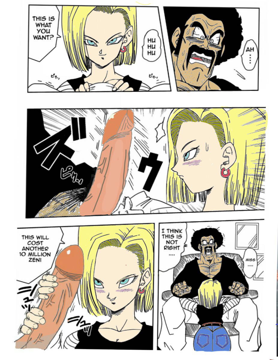 [Yamamoto] [FatalFapDactyl] 18-gou to Mister Satan!! Seiteki Sentou! | Android N18 and Mr. Satan!! Sexual Intercourse Between Fighters! (Dragon Ball Z) [English] [Colorized]