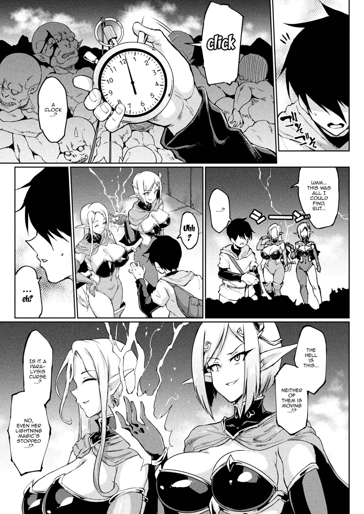 [Fan no Hitori] TIME STOP FANTASIA Zenpen (COMIC Unreal 2020-08 Vol. 86) [English] [Maou Zenigame] [Digital]