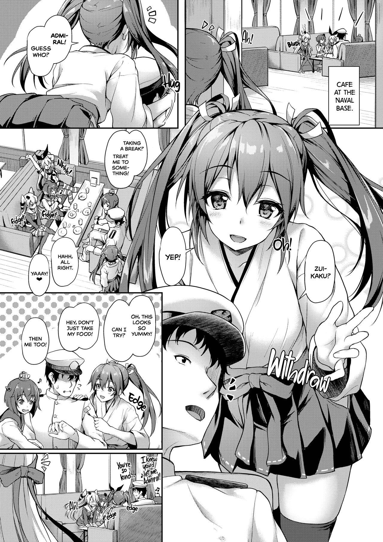 [Yusaritsukata (Awayume)] Anata o Omou Yoru no Tsuru | Midnight Cranes (Kantai Collection -KanColle-) [English] {2d-market.com} [Decensored] [Digital]