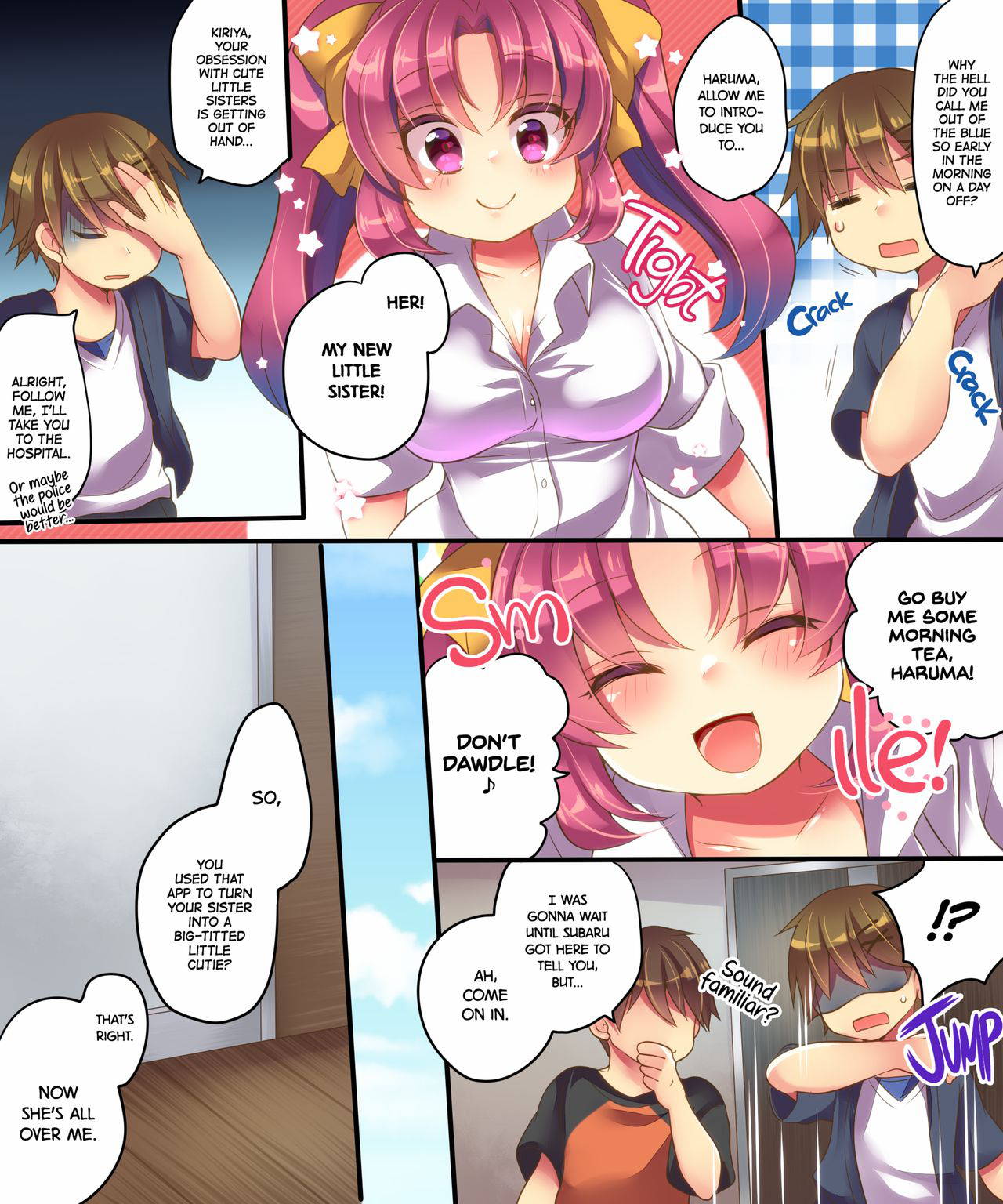 [Ue ni Aru Mikan (Reitou Mikan, Amulai)] Mahou no Appli de Shinyuu o TS Servant ni Shite mita Kekka www | What Happens When You Gender Bend Close Friends With A Magic App lol [English] {2d-market.com} [Decensored] [Digital]