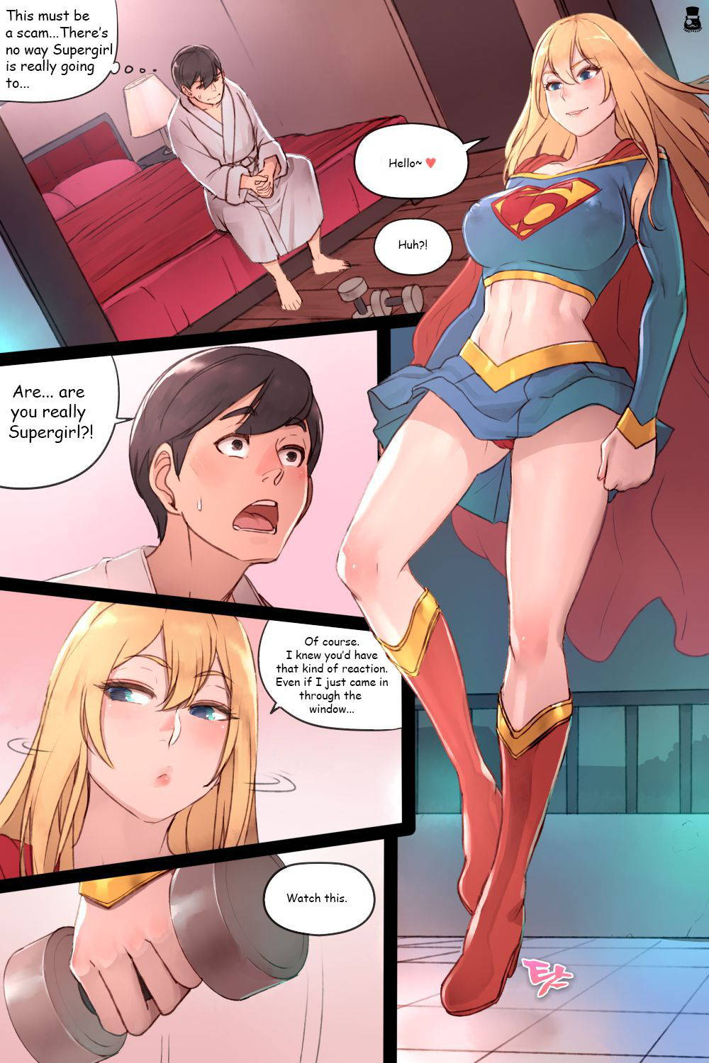 [Mr.takealook] Supergirl's Secret Service [English]