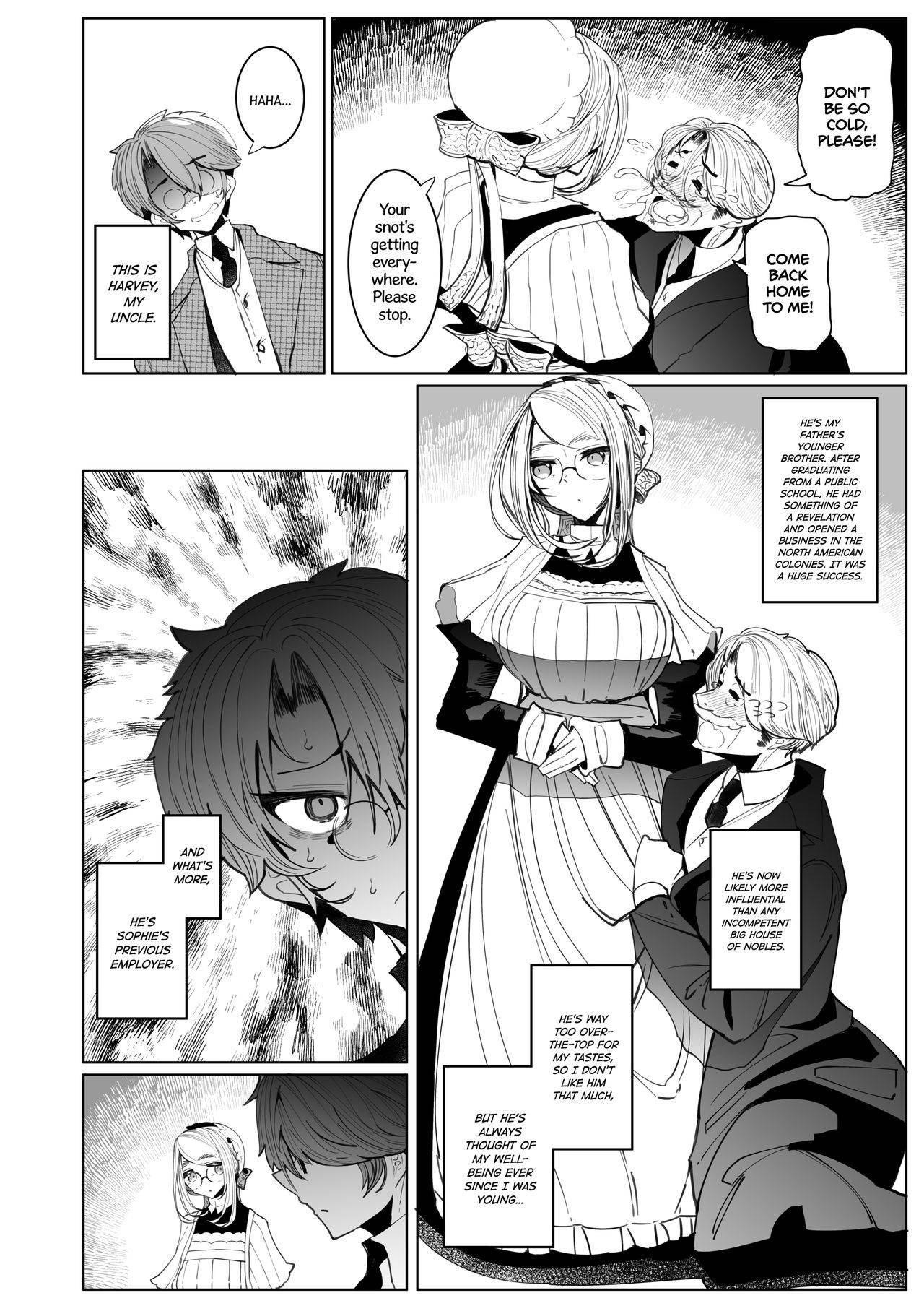 [Metro Notes (Tsumetoro)] Shinshi Tsuki Maid no Sophie-san 4 | Gentleman’s Maid Sophie 4 [English] {2d-market.com} [Decensored] [Digital]