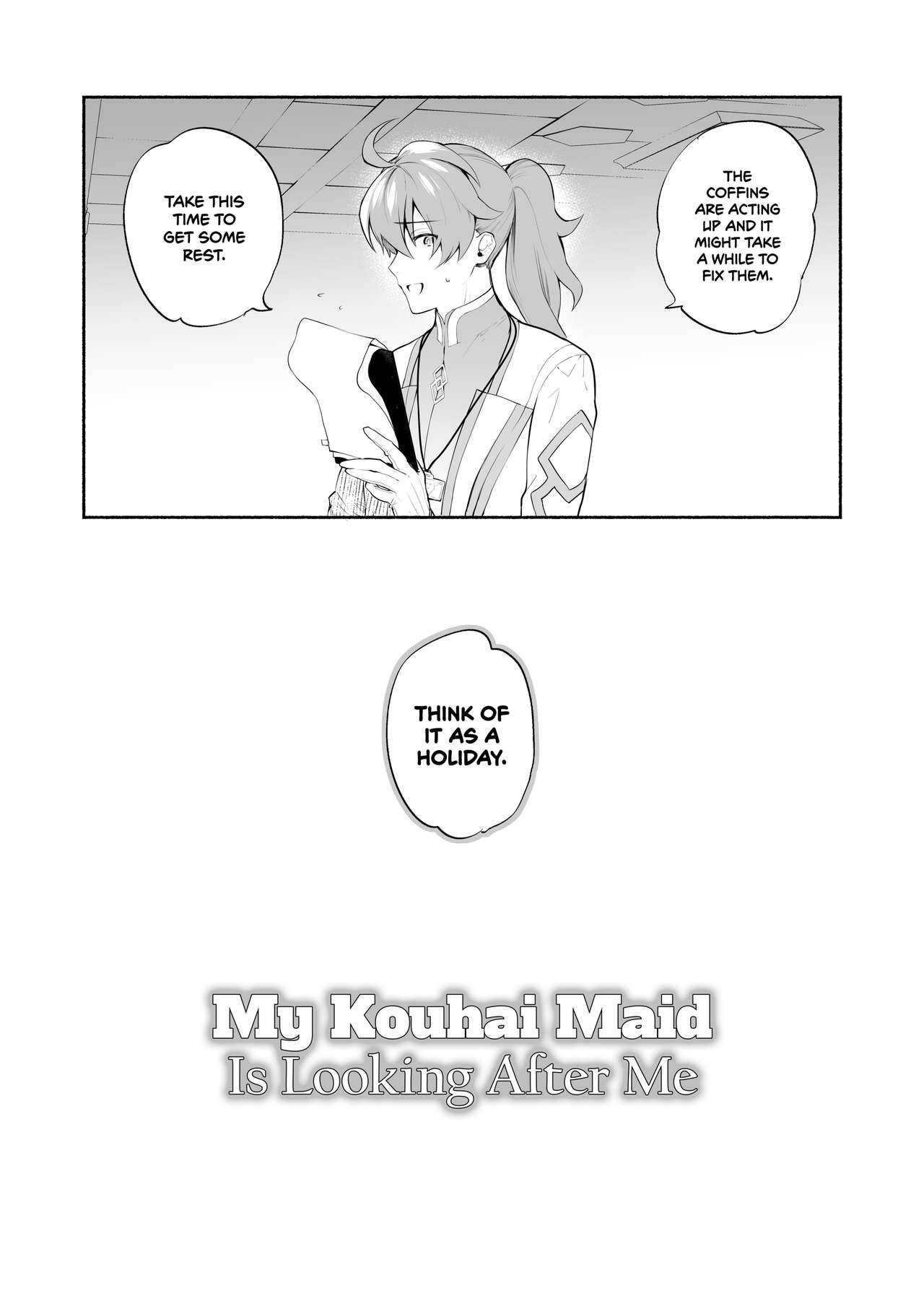 [Yuzuya (Yuzuha)] Kouhai Maid ga Osewa o Shite Kureru You desu | My Kouhai Maid is Looking After Me (Fate/Grand Order) [English] {2d-market.com} [Decensored] [Digital]