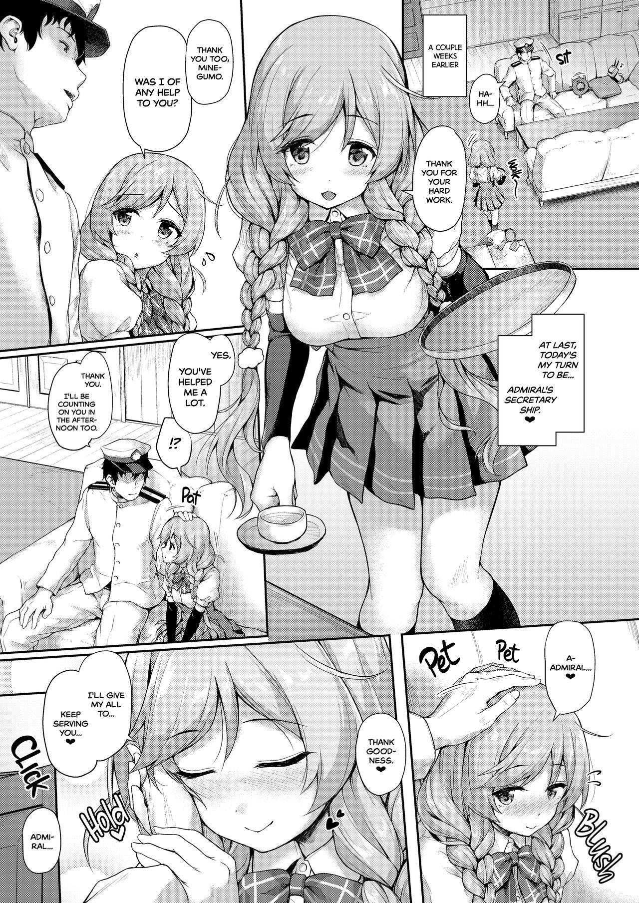 [Yusaritsukata (Awayume)] Omeza ni Milk o Meshiagare | Morning Milk (Kantai Collection -KanColle-) [English] {2d-market.com} [Decensored] [Digital]