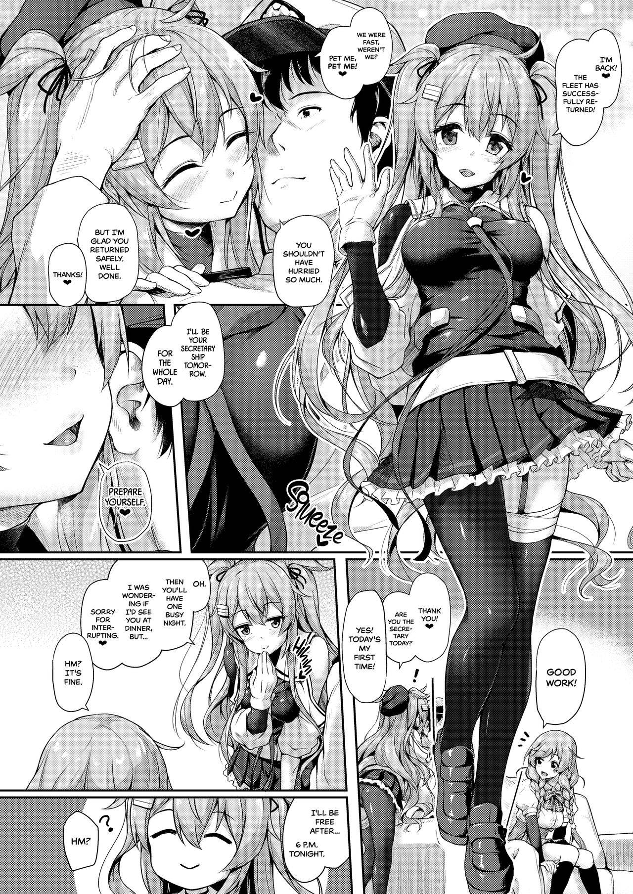 [Yusaritsukata (Awayume)] Omeza ni Milk o Meshiagare | Morning Milk (Kantai Collection -KanColle-) [English] {2d-market.com} [Decensored] [Digital]