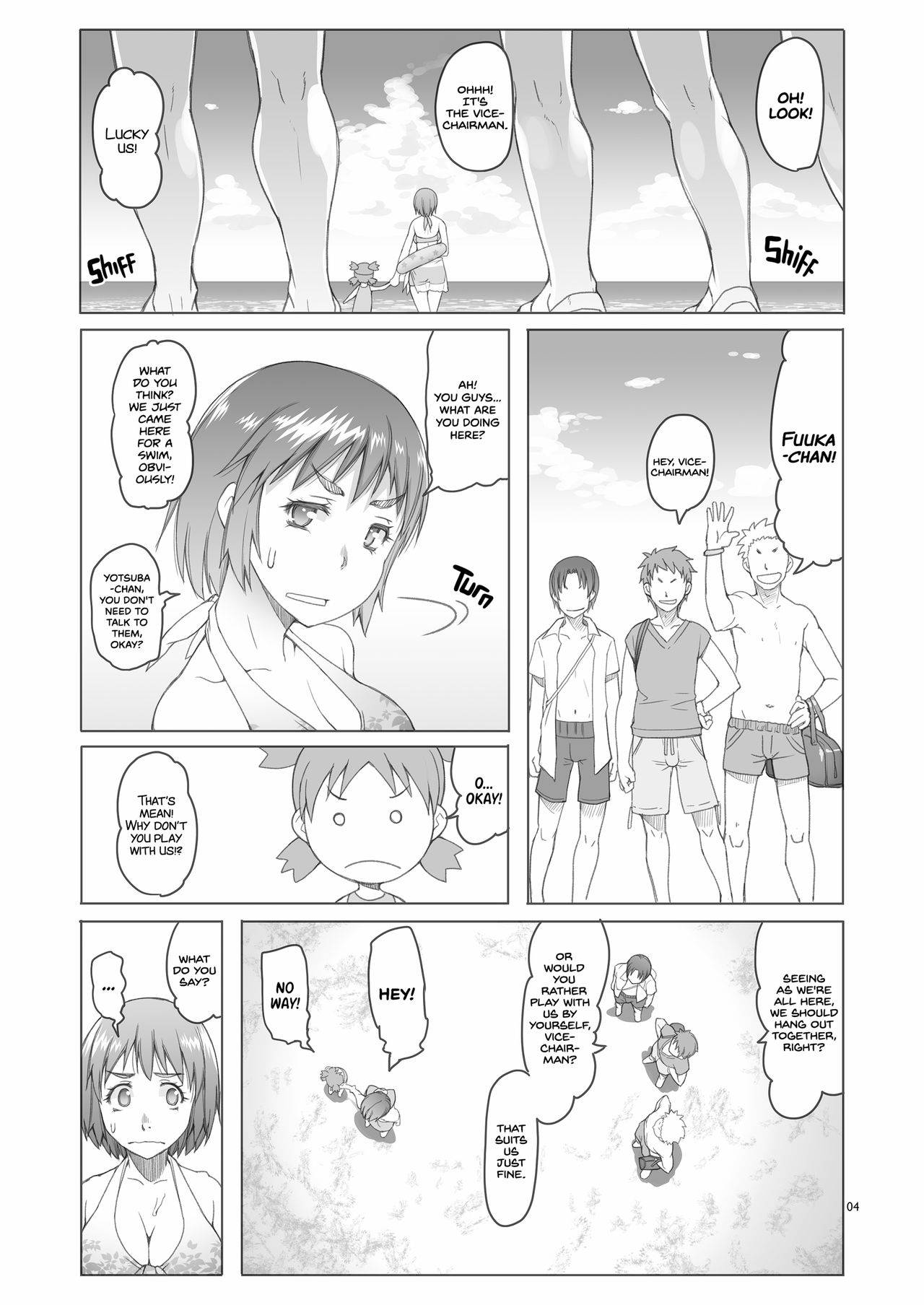 [Asaki Blog Branch Office (Asaki Takayuki)] Fuuka-chan Natsu Nikki | Fuuka-chan's Summer Diary (Yotsubato!) [English] {2d-market.com} [Decensored] [Digital]