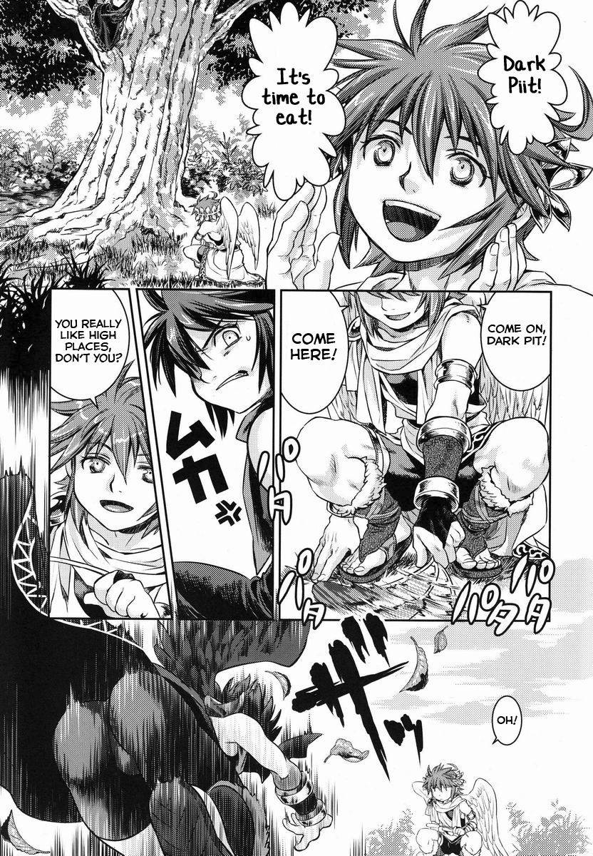 (C84) [Karasuma Pink Higashiiru (Karasuma Pink)] Niwa ni wa 2-wa Niwatori ga Iru (Kid Icarus) [English] [Yuuta's Blog]