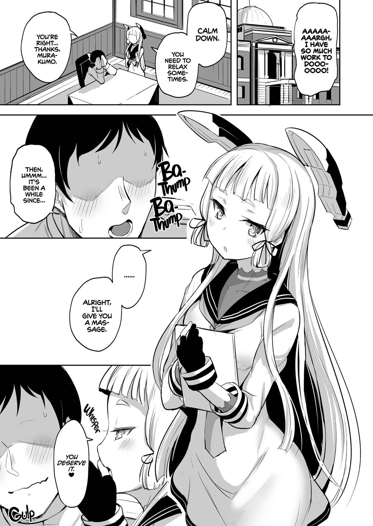 [Namanamago (Shiba Nanasei)] A Lil’ Bit Sadistic Murakumo Has Her Fun With Admiral [English] [2d-market.com] [Decensored] [Digital]