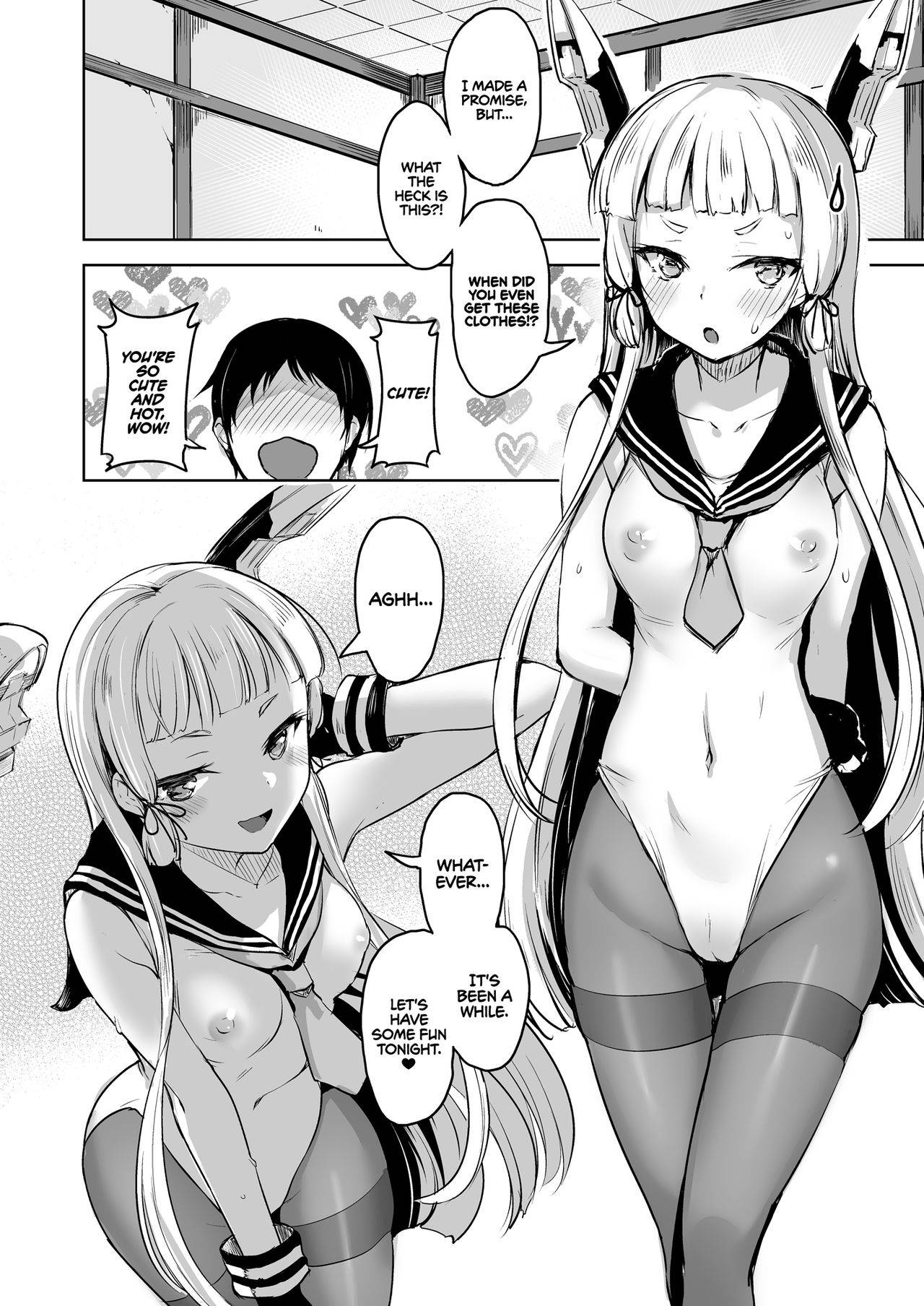 [Namanamago (Shiba Nanasei)] A Lil’ Bit Sadistic Murakumo Has Her Fun With Admiral [English] [2d-market.com] [Decensored] [Digital]