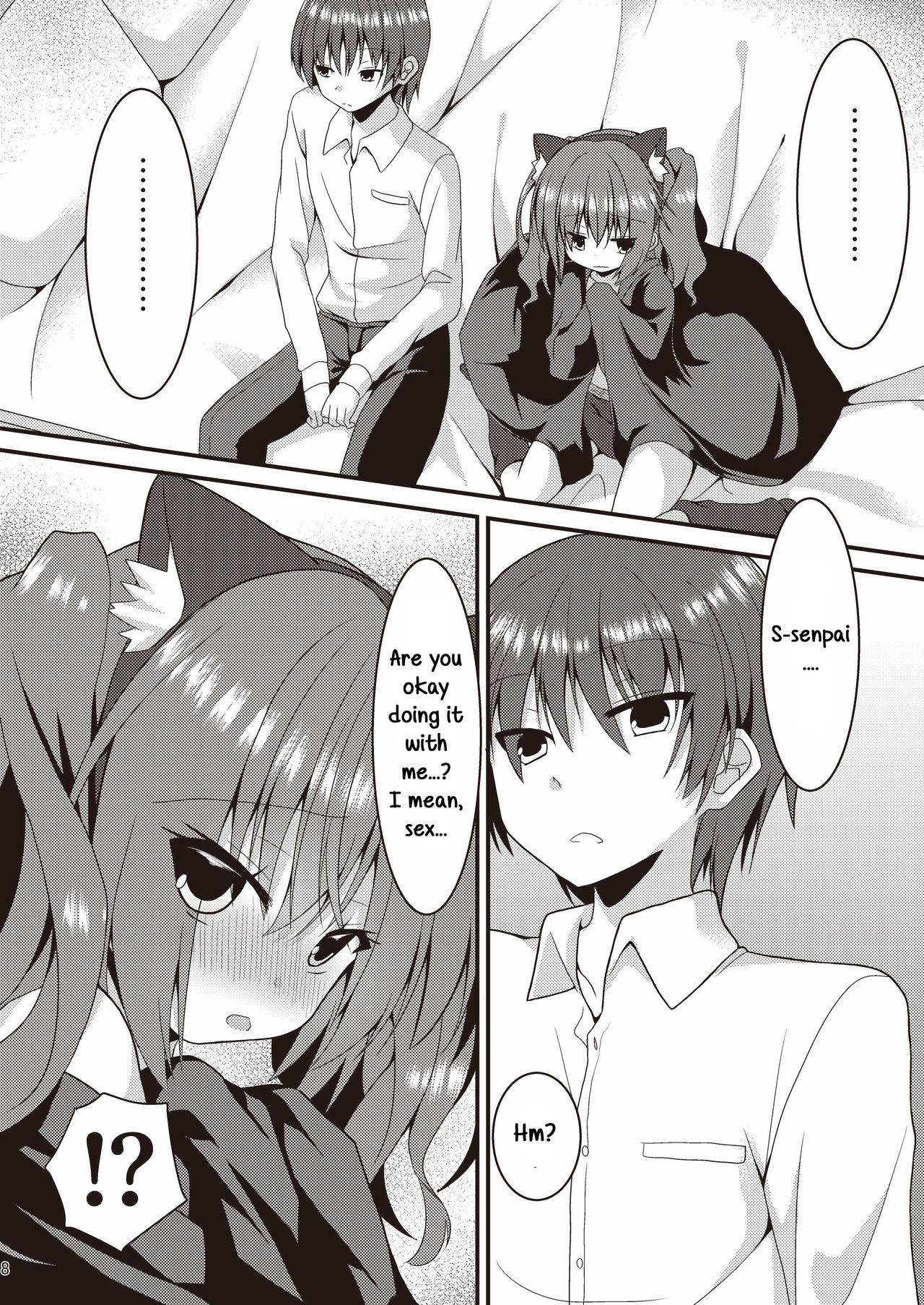 (C97) [Neko Daifuku (Nekono Shiro)] Halloween no Ato Sugu ni, Senpai to SEX Shinaito Derarenai Heya ni Tojikomerareta Ken Nandesukedo!? (Sanoba Witch) [English] [Alyssum Translation]