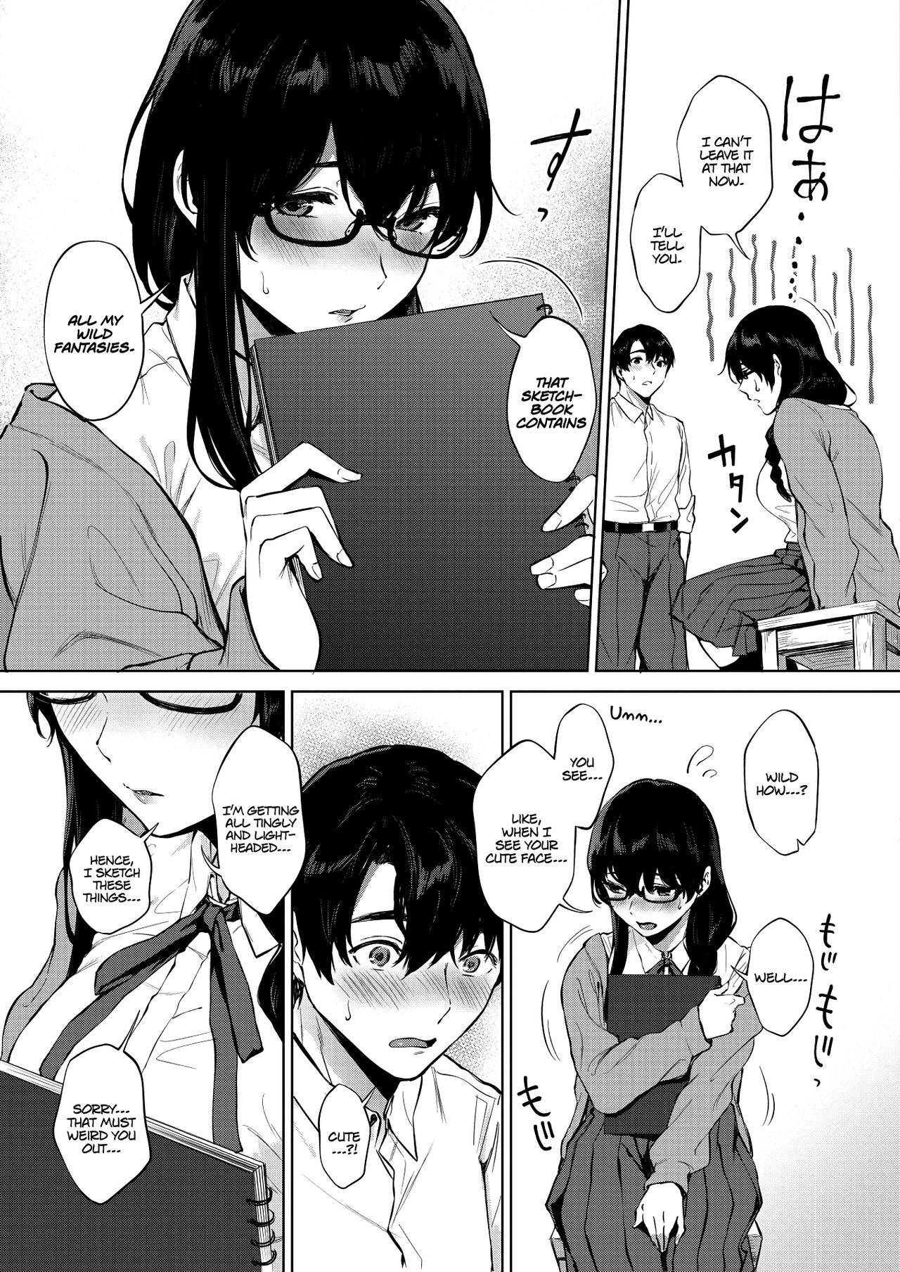 [Miyabe Kiwi] Kimi to no Mousou Sketch | My Sketched Out Fantasies (COMIC HOTMILK 2020-05) [English] [outotsu] [Digital]