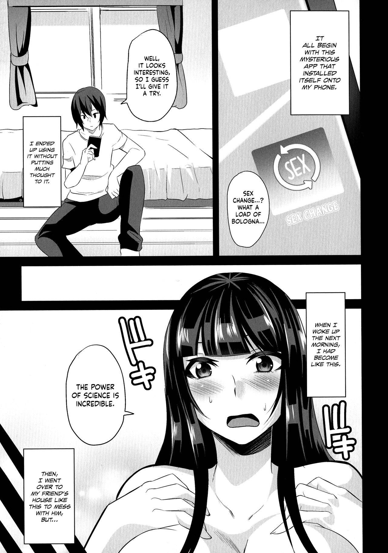 [Nishida Megane] Nyotaika Panic! ~Ore ga Shinyuu no Onna ni Naru made~ | Sex Change Panic! ~Until I Become My Best Friend's Woman~ (Haiboku no Bigaku) [English] [Nisor]