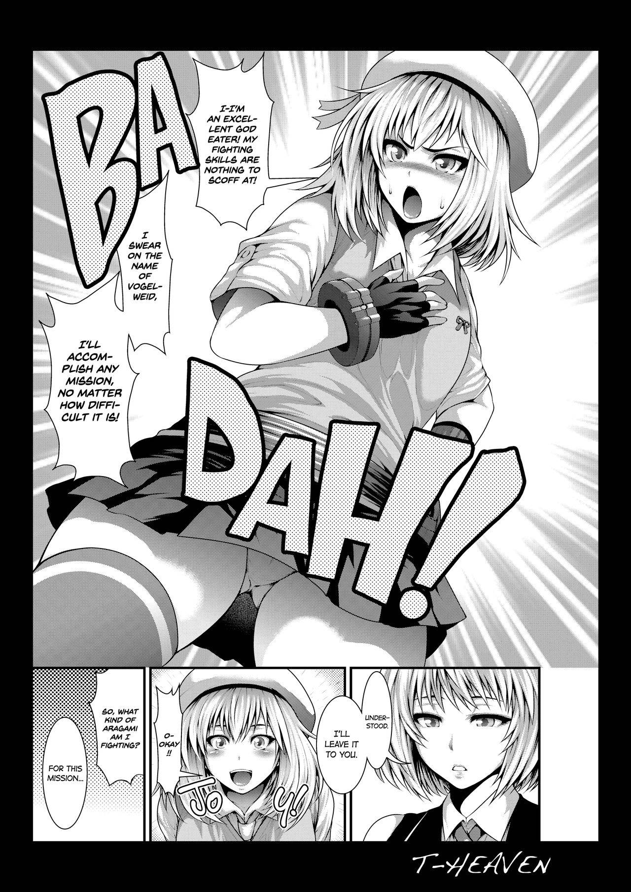 [Circle Roman Hikou (Taihei Tengoku)] Erina Ganbaru! | Work Hard, Erina! (GOD EATER) [English] {2d-market.com} [Decensored] [Digital]