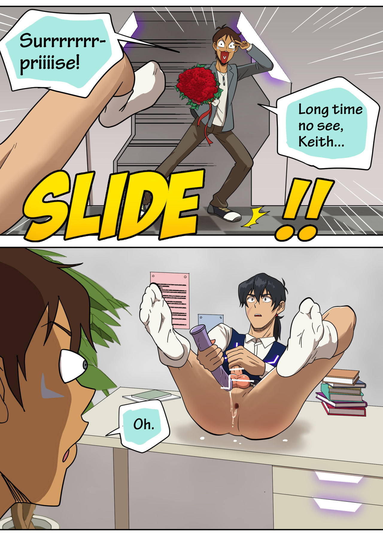 [Halleseed] PLEASURE ON THE DESK (Voltron: Legendary Defender) [English]