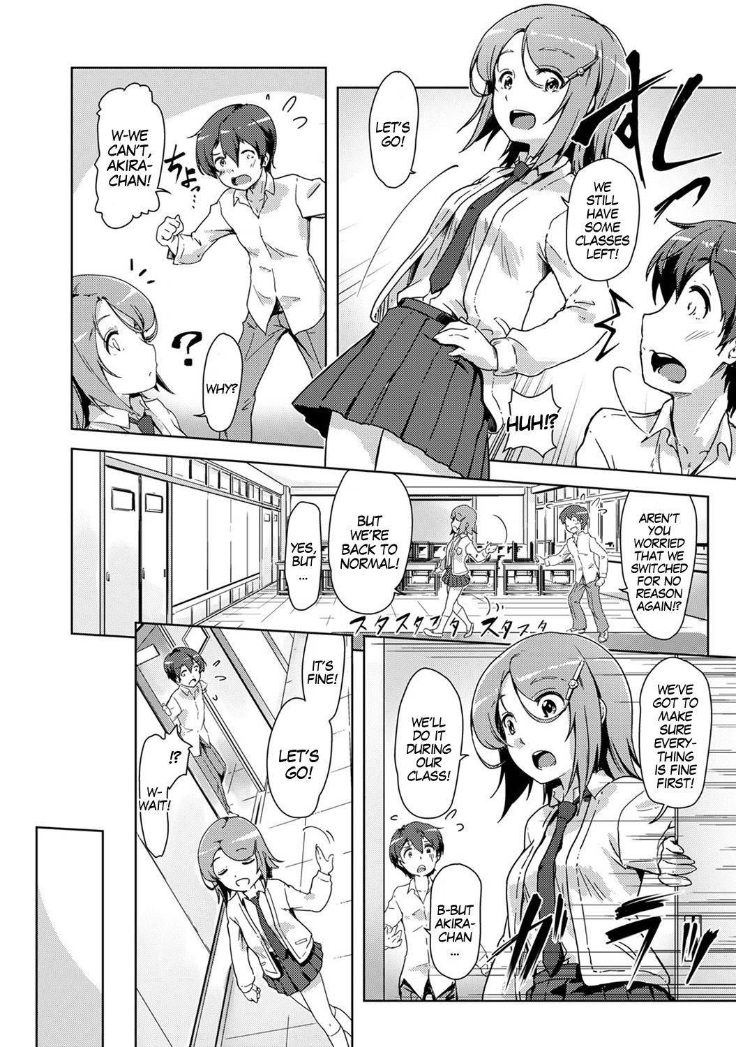 [Tokinobutt] Ecchi Shitara Irekawacchatta!? | We Switched Our Bodies After Having Sex!? Ch. 4 (COMIC Ananga Ranga Vol. 33) [English] [gender.tf]