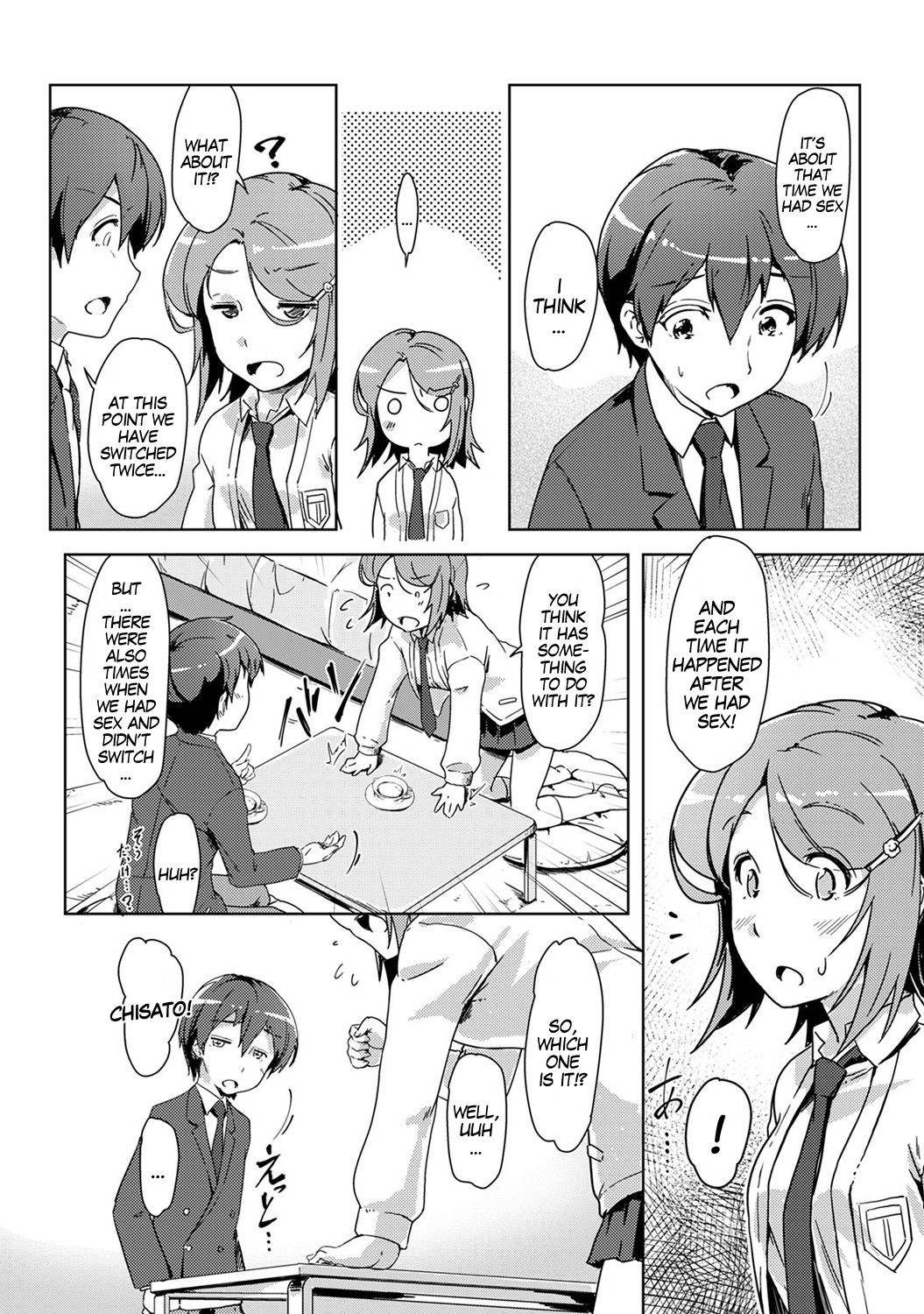 [Tokinobutt] Ecchi Shitara Irekawacchatta!? | We Switched Our Bodies After Having Sex!? Ch. 4 (COMIC Ananga Ranga Vol. 33) [English] [gender.tf]