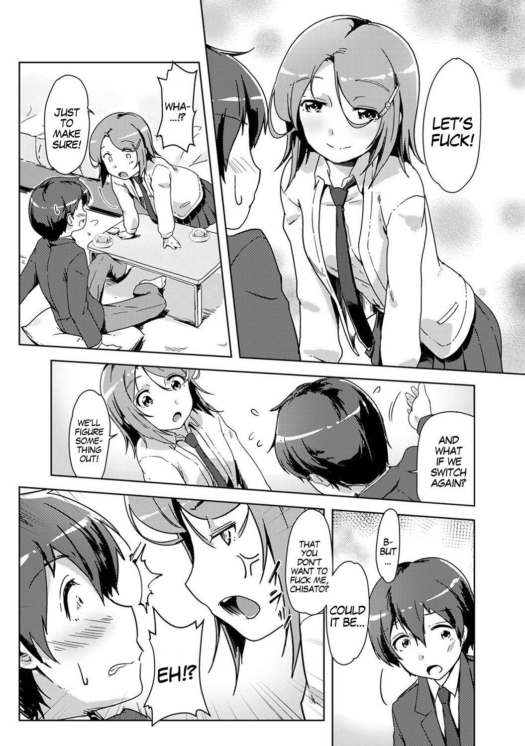 [Tokinobutt] Ecchi Shitara Irekawacchatta!? | We Switched Our Bodies After Having Sex!? Ch. 4 (COMIC Ananga Ranga Vol. 33) [English] [gender.tf]