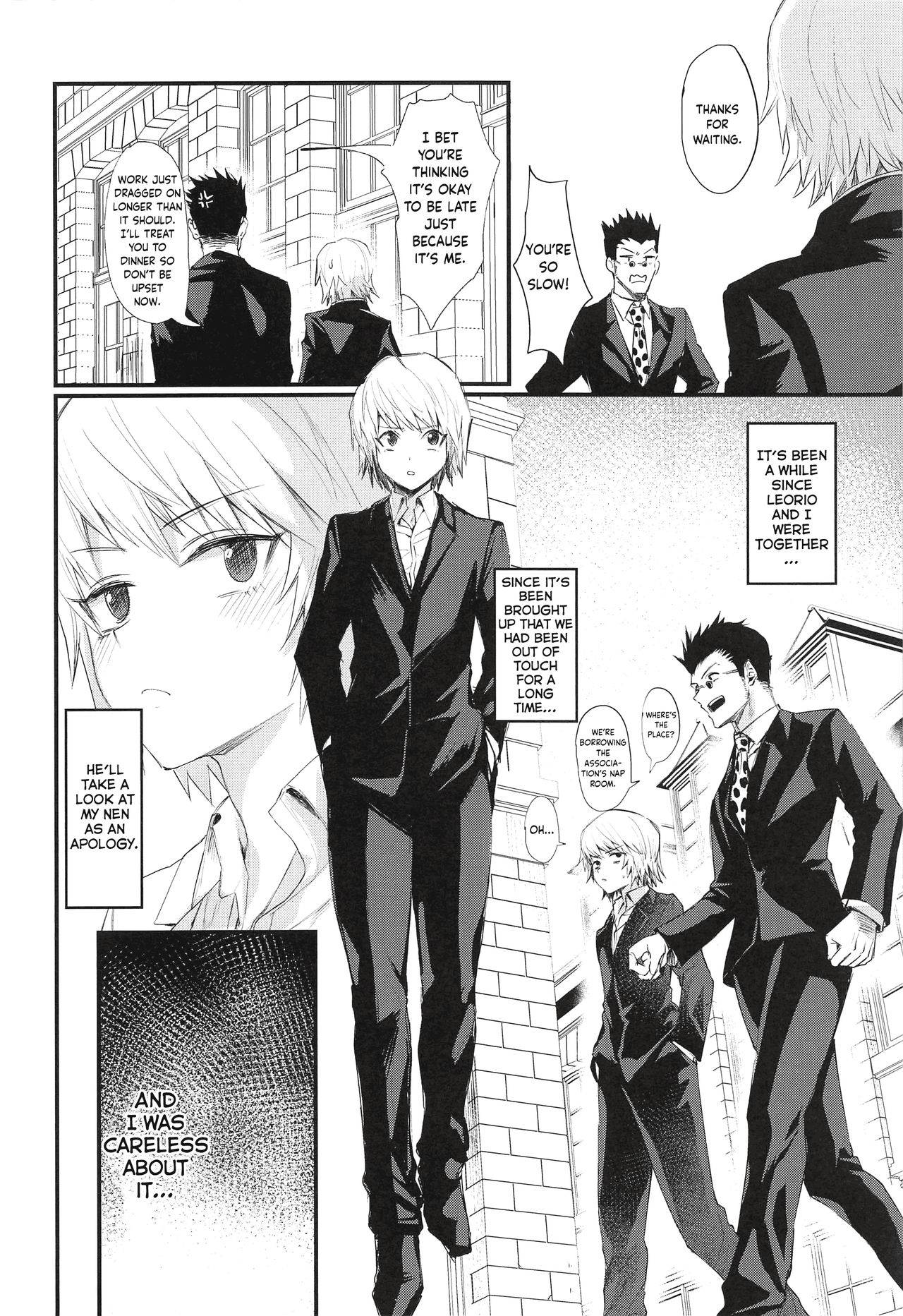 (C95) [Takeritake Daishuukakusai (Echigoya Takeru)] Ore no Douki ga Inran kamo Shirenai | My Buddy Might be a Slut (Hunter x Hunter) [English] [obsoletezero]