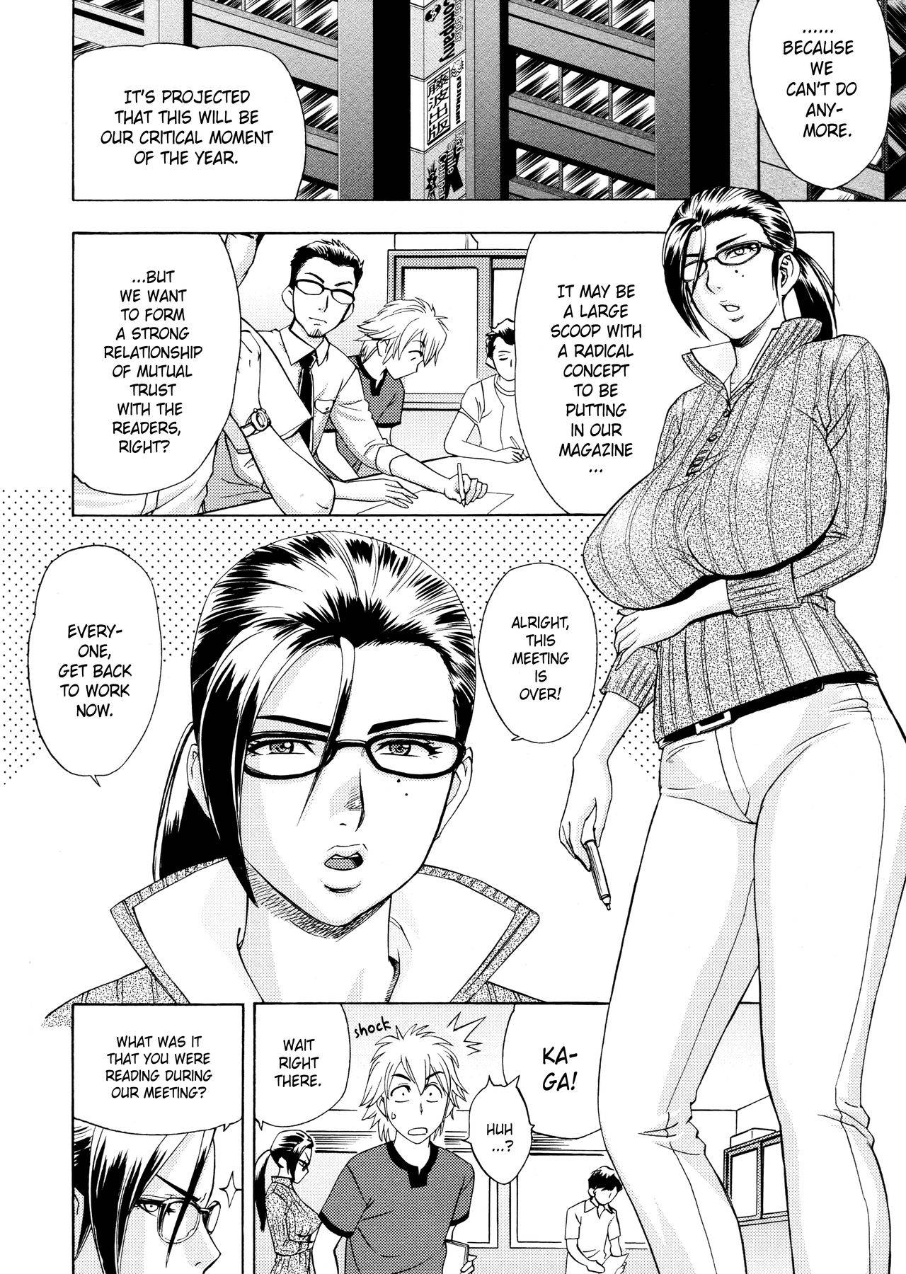 [Tatsunami Youtoku, Yamasaki Masato] Bijin Henshuu-chou no Himitsu | Beautiful Editor-in-Chief's Secret Ch. 1-8 [English] [Forbiddenfetish77, Red Vodka, Crystalium, CEDR777] [Decensored]