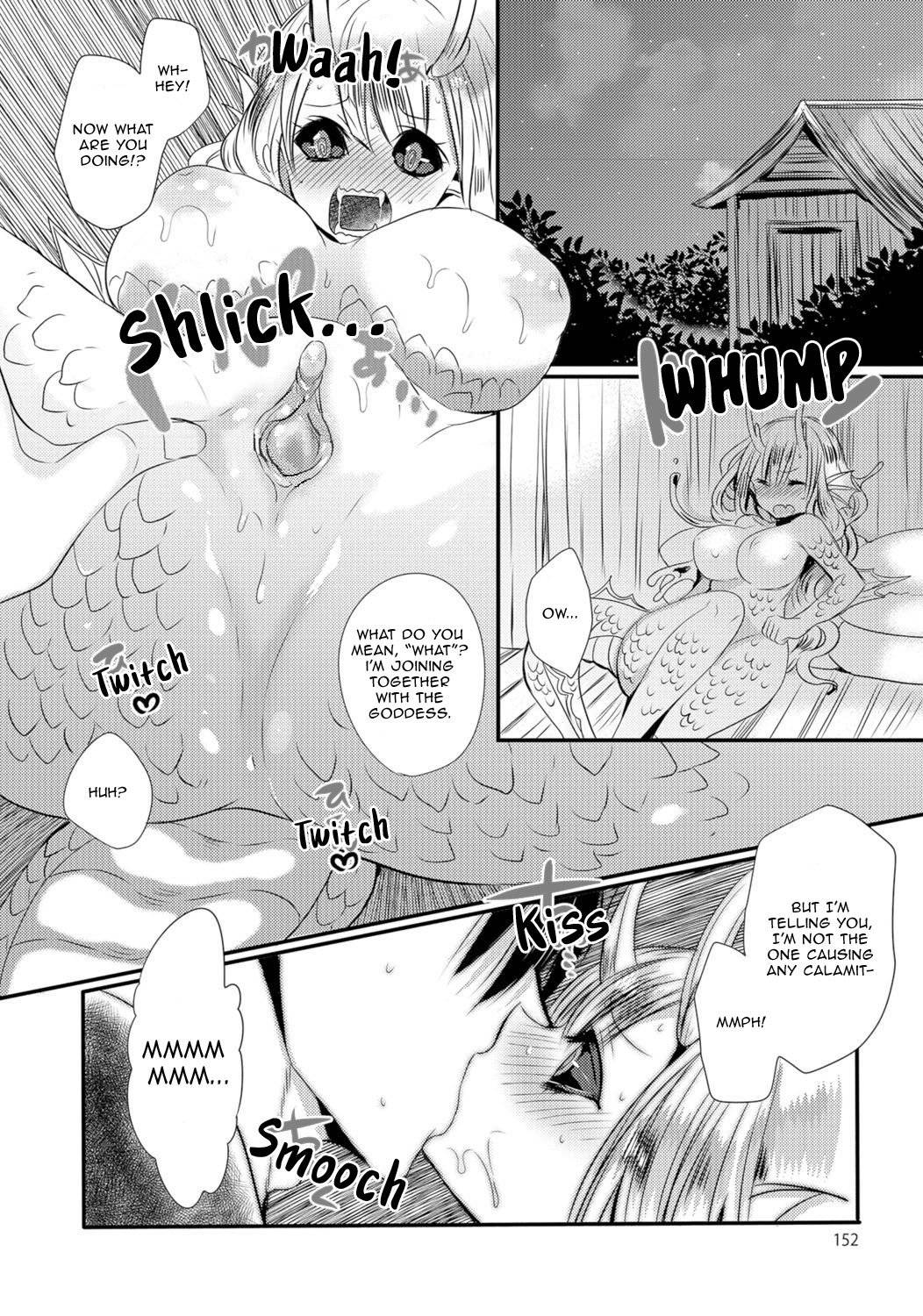 [Mameko] Suiryuu no Kami-sama ni Ikenie o | Sacrifice to the Water Dragon Goddess (Monster Musume to no Chigiri) [English] [Aganon] [Decensored] [Digital]