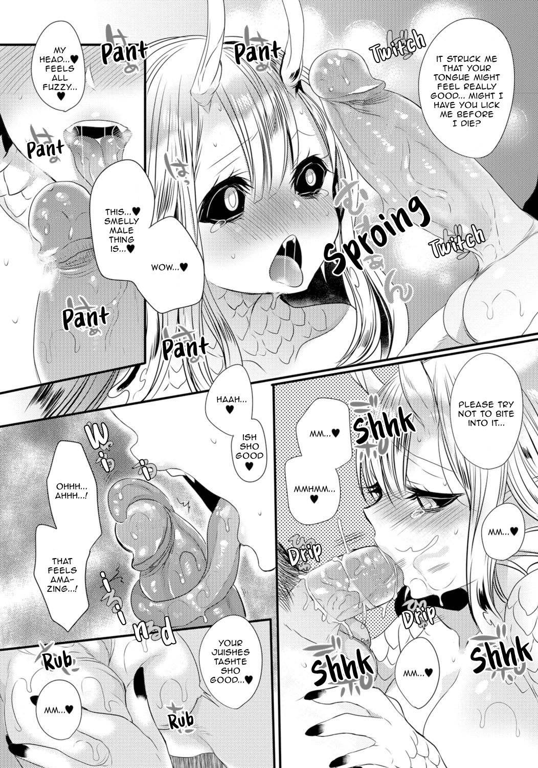 [Mameko] Suiryuu no Kami-sama ni Ikenie o | Sacrifice to the Water Dragon Goddess (Monster Musume to no Chigiri) [English] [Aganon] [Decensored] [Digital]