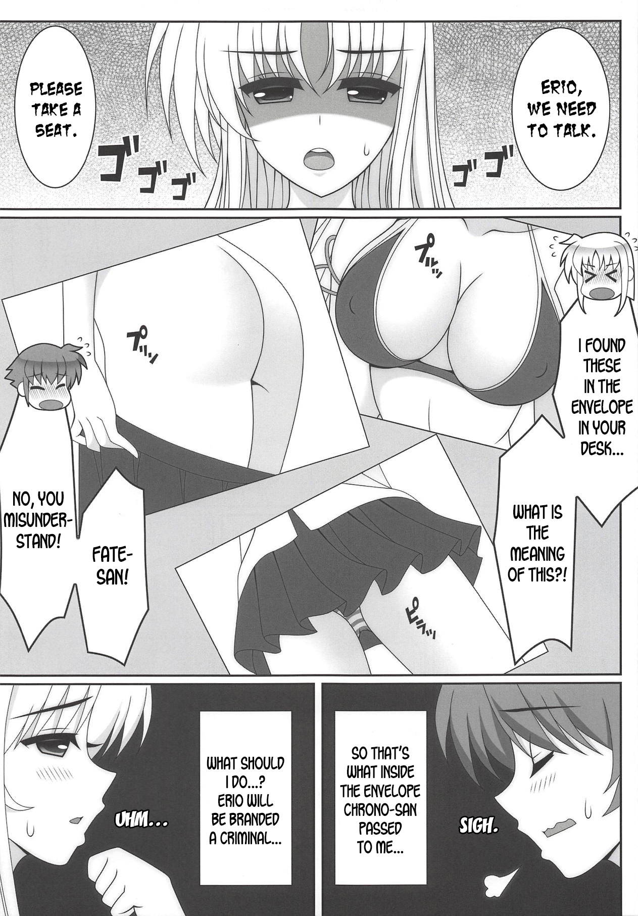 (COMIC1☆14) [HATENA-BOX (Oda Kenichi)] HONEY TRAP (Mahou Shoujo Lyrical Nanoha) [English] [desudesu]