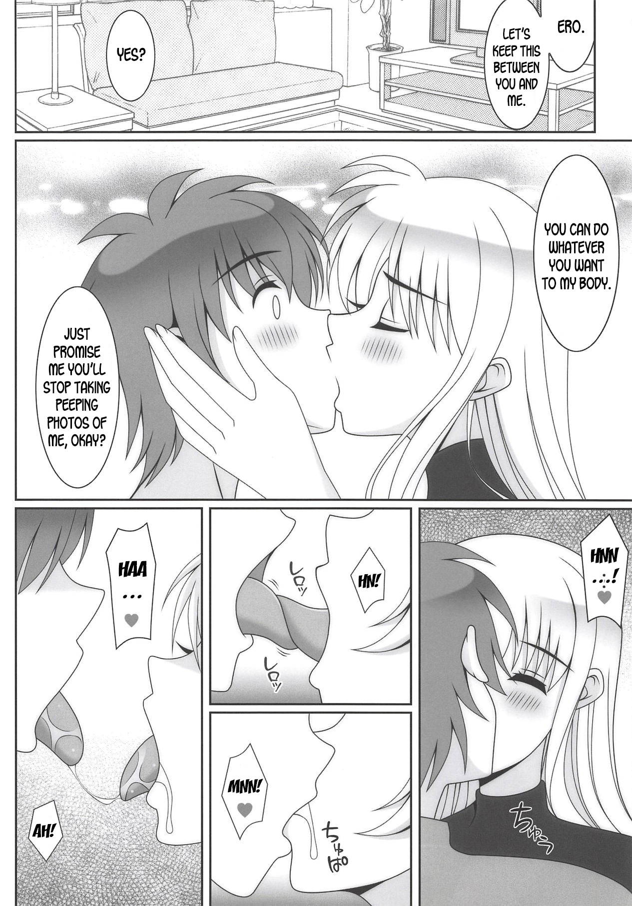 (COMIC1☆14) [HATENA-BOX (Oda Kenichi)] HONEY TRAP (Mahou Shoujo Lyrical Nanoha) [English] [desudesu]