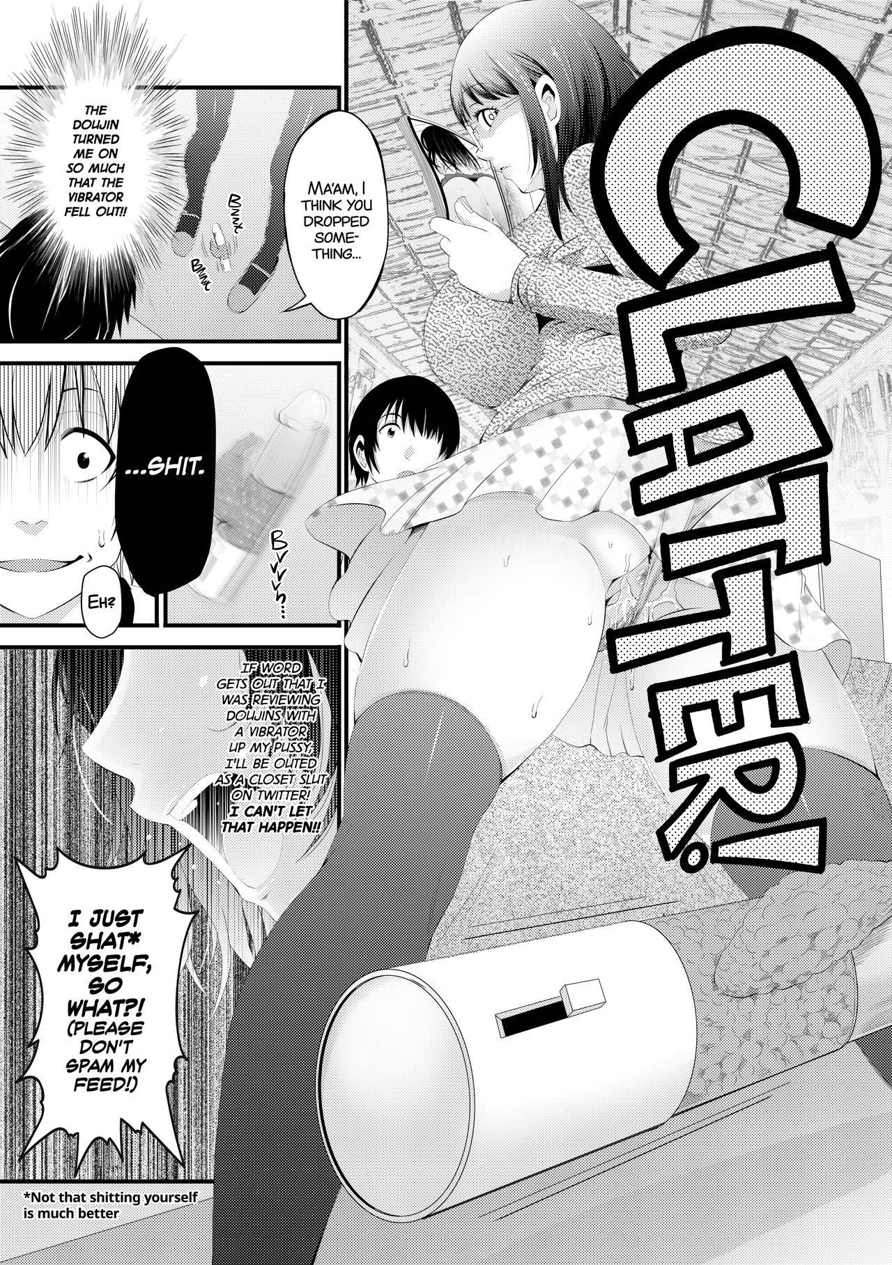 [Akiba Maou (Akiha@)] ManCli Manko to Cli o Ijirareru no ga Daisuki na Fujoshi nano de Doujin Event no Nikubenki ni Natte mita [English] {2d-market.com} [Decensored] [Digital]