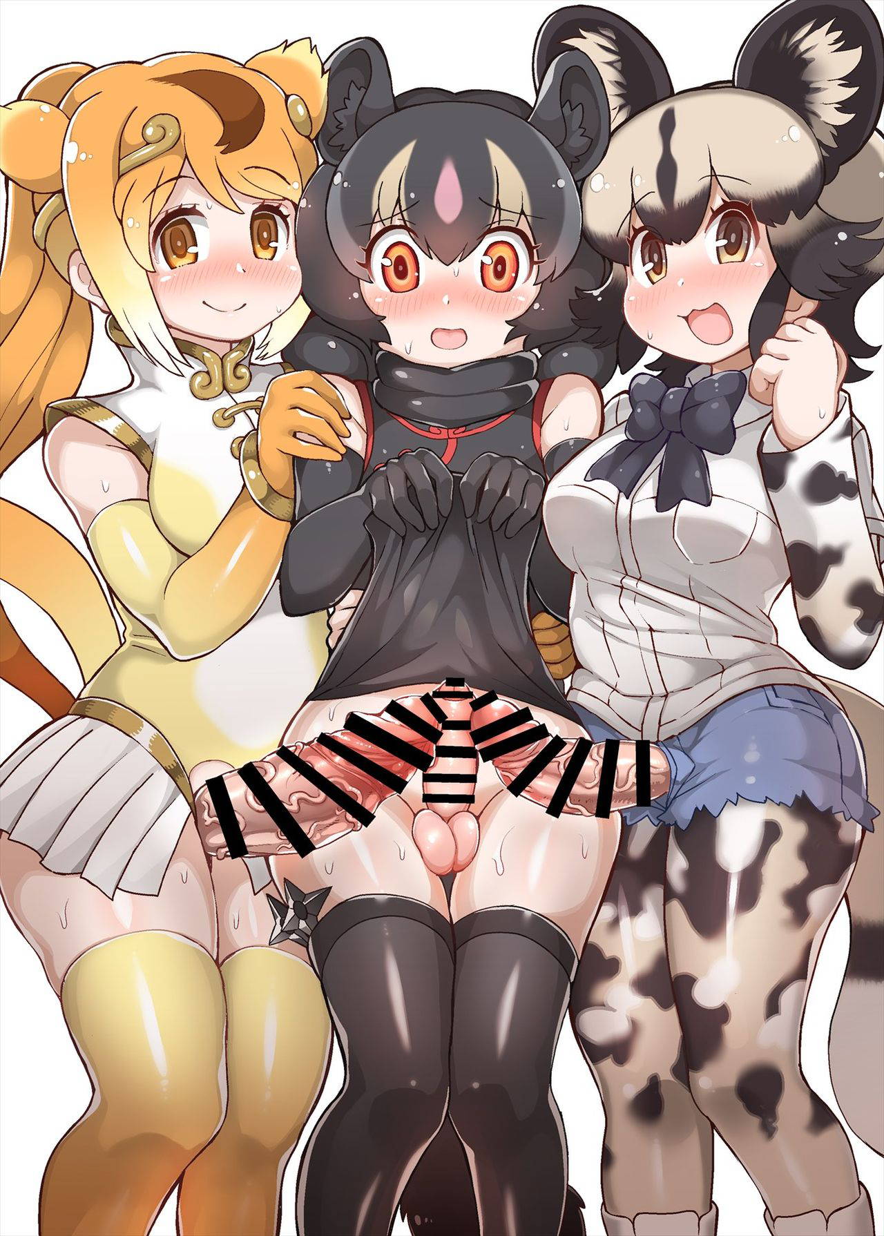 [Kemoshiko Doukoukai (Various)] Friends Mae Shippo Goudoushi (Kemono Friends) [Digital]