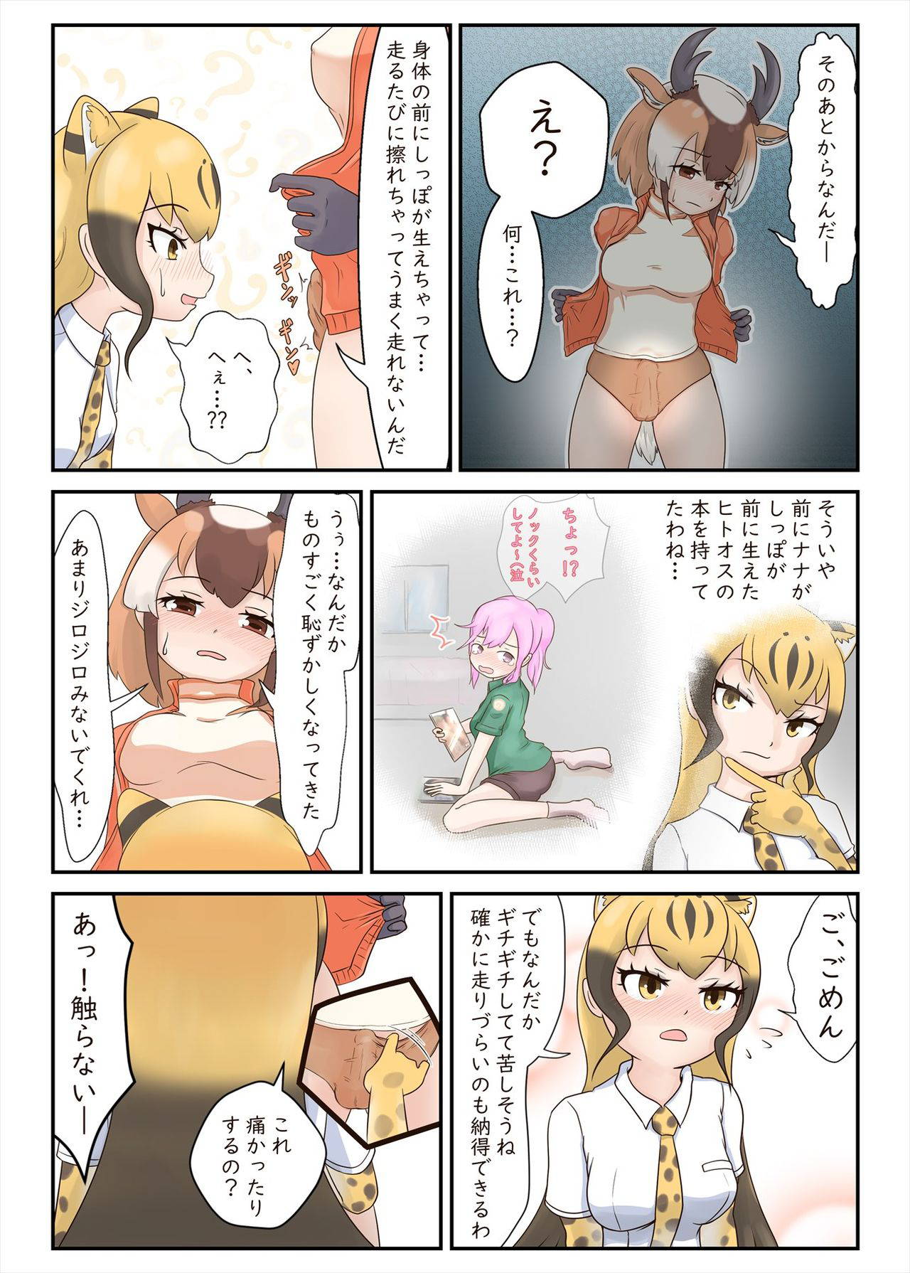 [Kemoshiko Doukoukai (Various)] Friends Mae Shippo Goudoushi (Kemono Friends) [Digital]