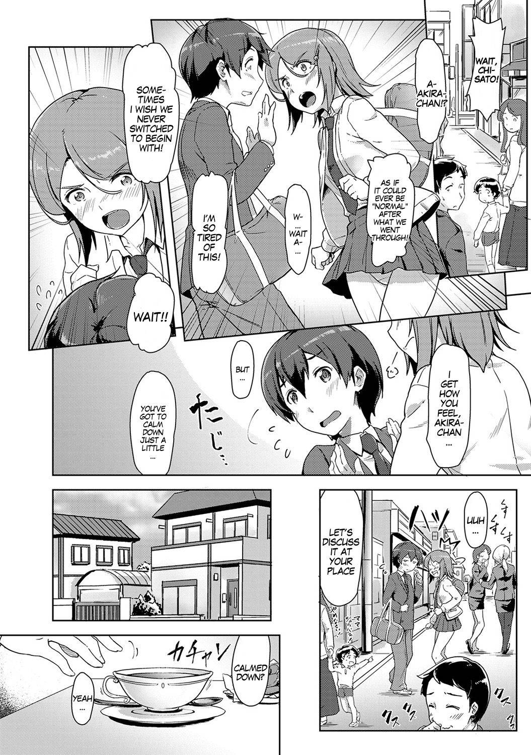 [Tokinobutt] Ecchi Shitara Irekawacchatta!? | We Switched Our Bodies After Having Sex!? Ch. 5 (COMIC Ananga Ranga Vol. 35) [English] [gender.tf]