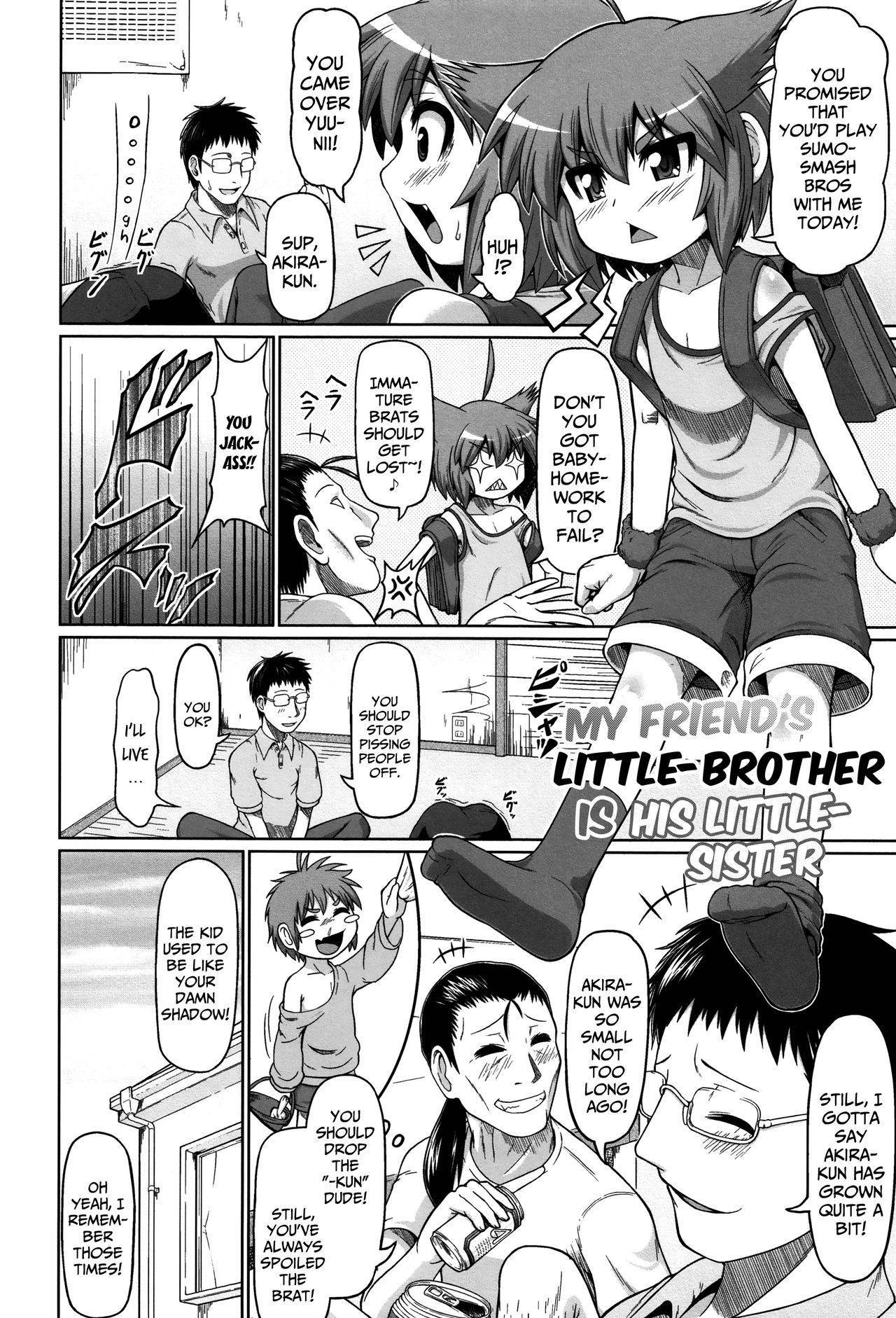 [Zenra Yashiki] Tomodachi no Otouto ga Imouto de | My Friend's Little-Brother is His Little-Sister (Okosama Basket) [English] {Mistvern + Bigk40k}