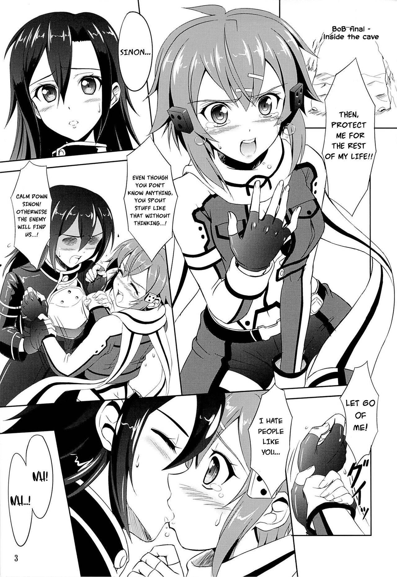 (C86) [KNIGHTS (Kishi Nisen)] Gyakushuu no Shinon | Sinon on the counterattack (Sword Art Online) [English] [EHCOVE]