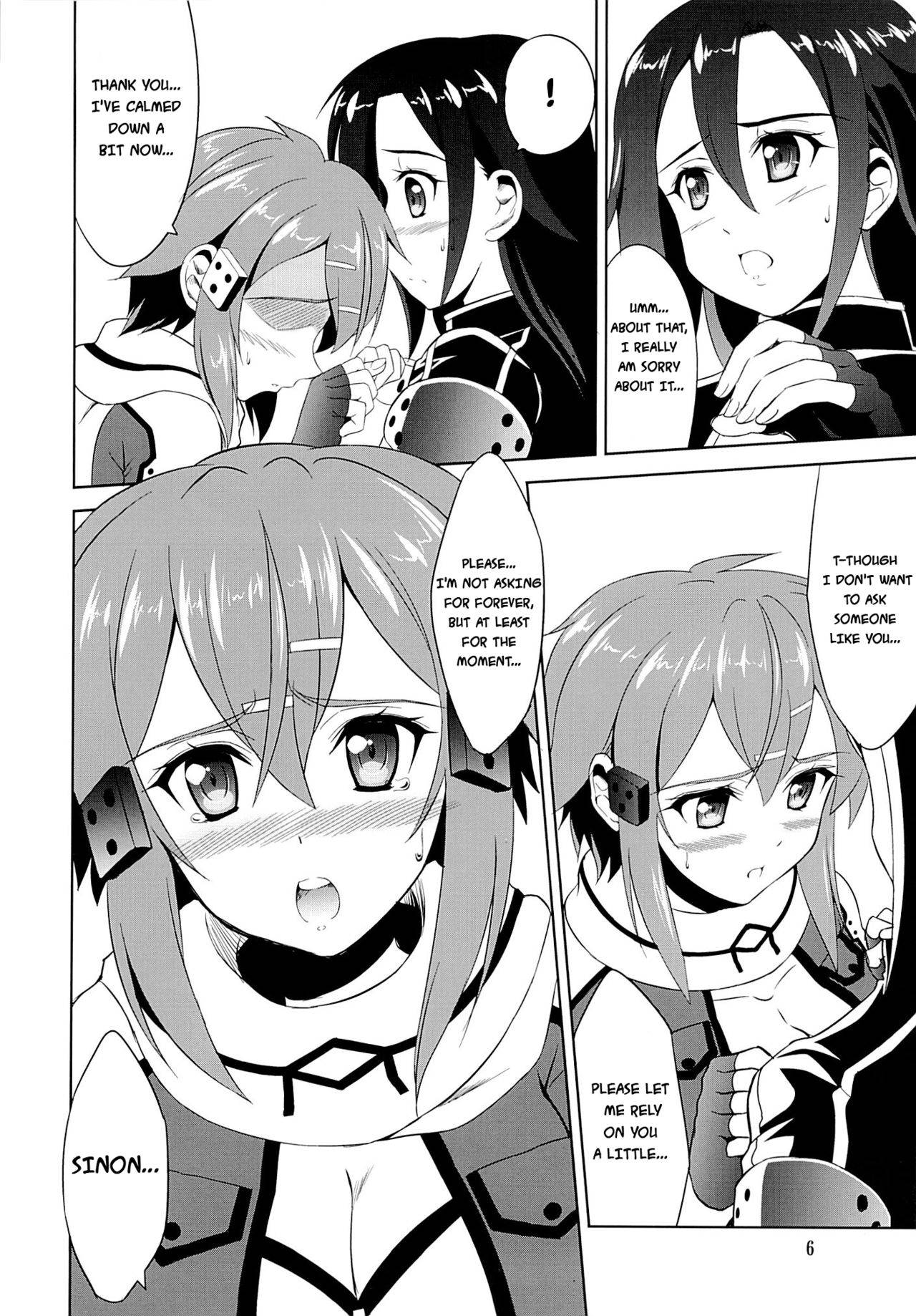 (C86) [KNIGHTS (Kishi Nisen)] Gyakushuu no Shinon | Sinon on the counterattack (Sword Art Online) [English] [EHCOVE]