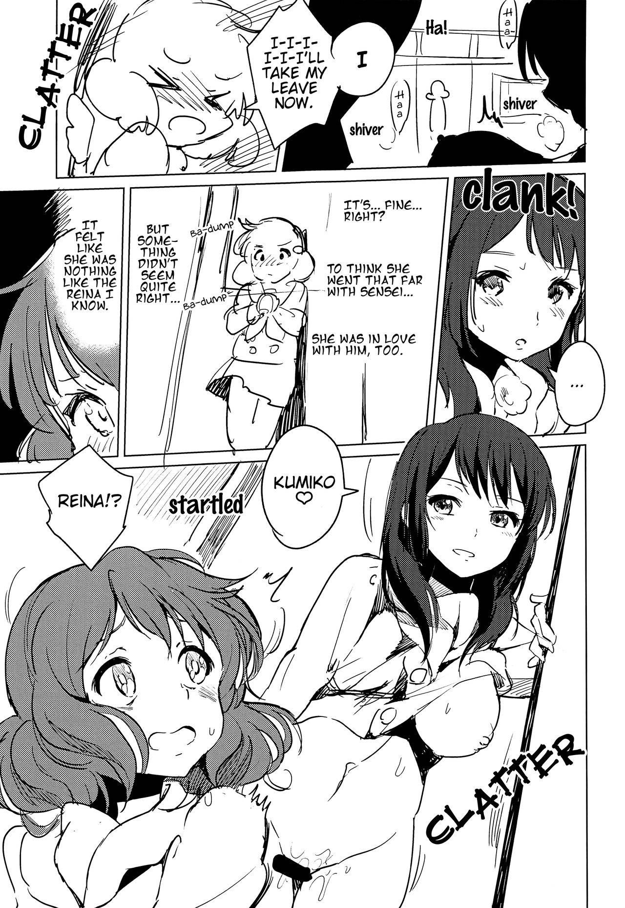 (C91) [HIYOCCO (hiyocco)] Oumae Kumiko no Yuuutsu (Hibike! Euphonium) [English] =Fureta7=