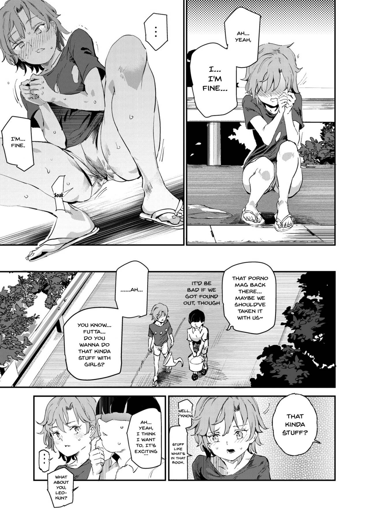 [Nyuu Koubou (Nyuu)] Boku no SeFri najimi ~ Dohentai Erohon o Mitsukete Shimatta Natsu ~ | My childhood sex friend ~the summer where we found that perverted book~ [English] [Maou Zenigame/ Lance] [Digital]