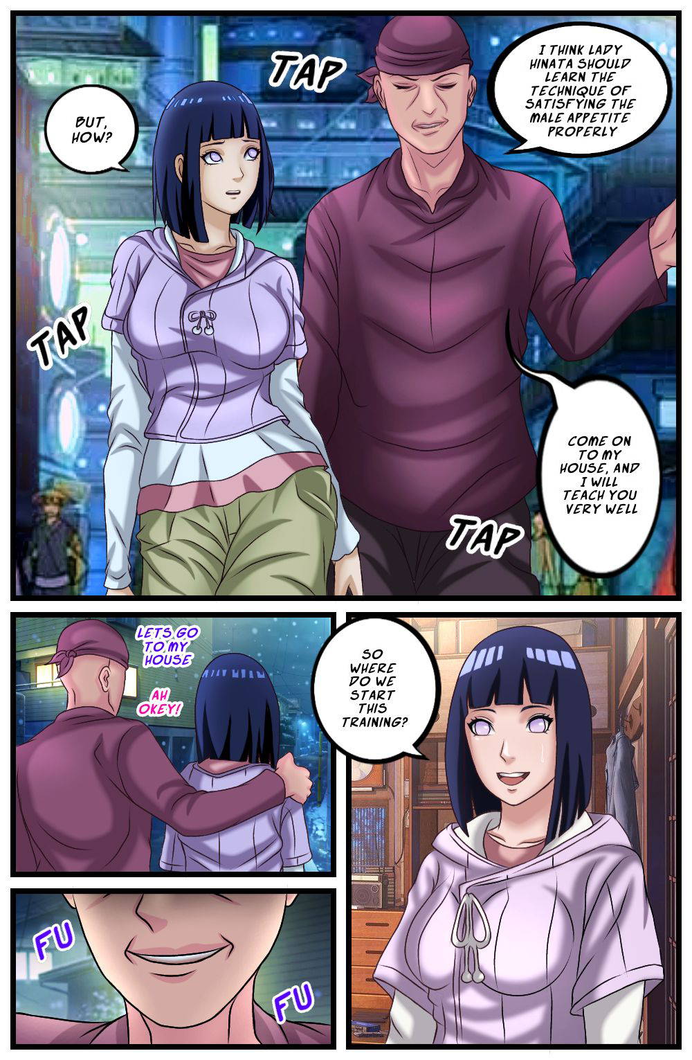 Hinata Hyuga Snuff Doujinshi Comic -Kunoichi Hunter Part 1-2-